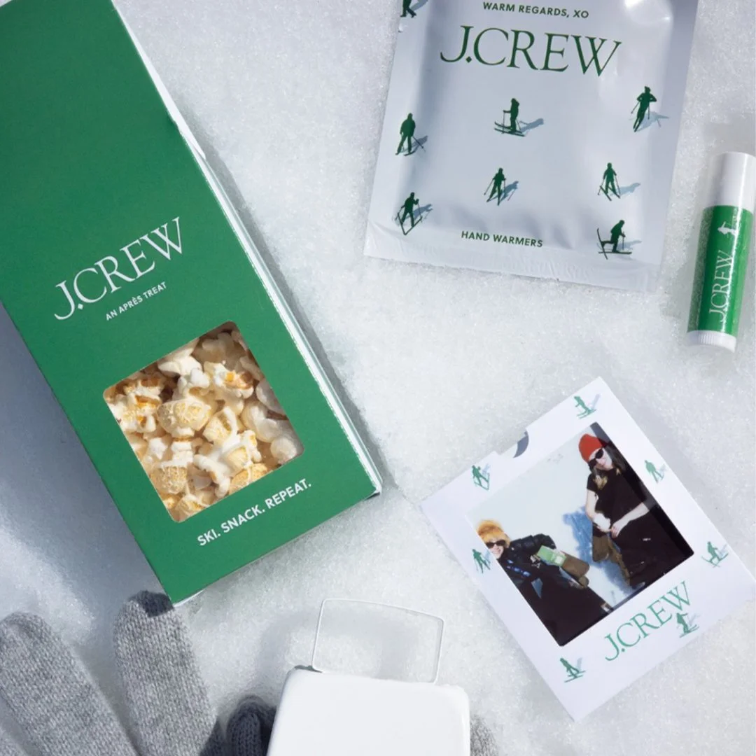 Working with Overnight for J. Crew