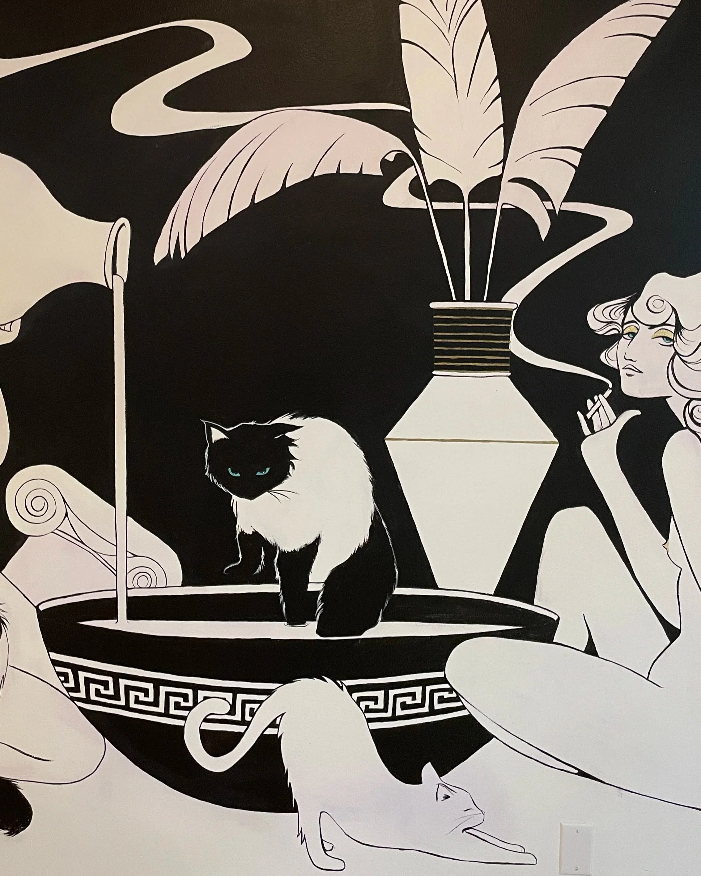 The Bathhouse Mural, 220 Salon, Portland OR 2025