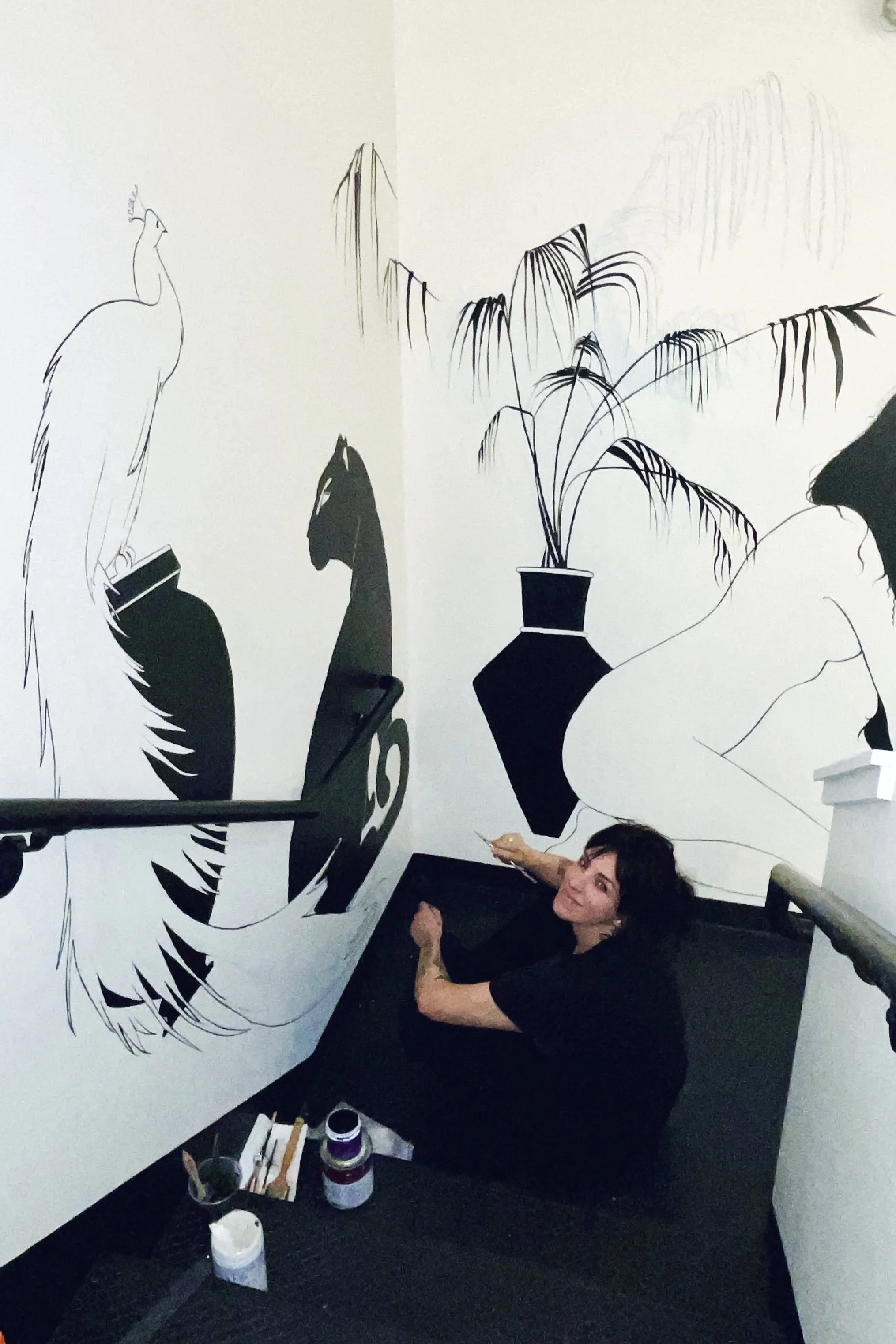 The Bathhouse Mural, 220 Salon, Portland OR 2025