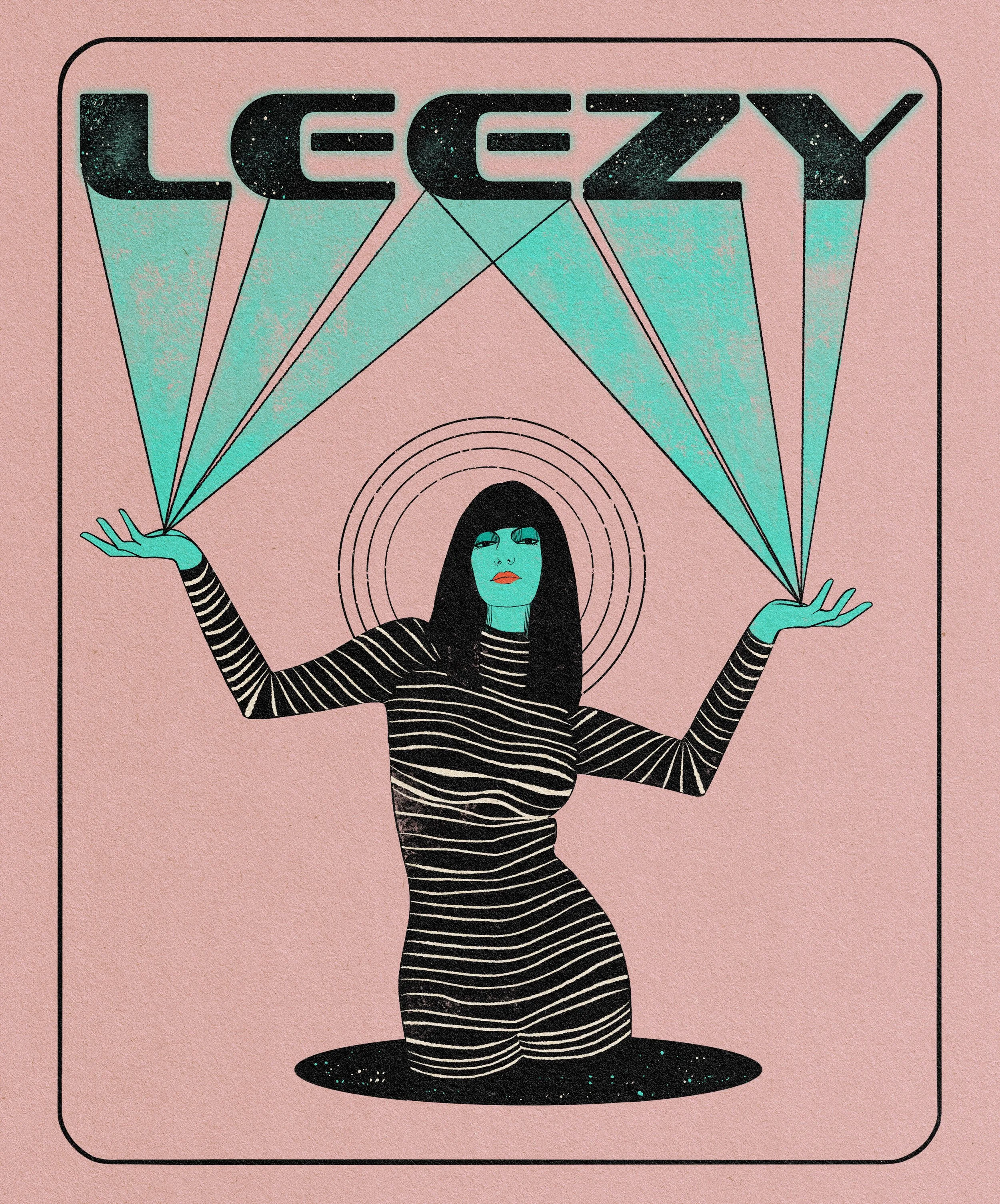 Leezy Birthday tee graphic, 2019