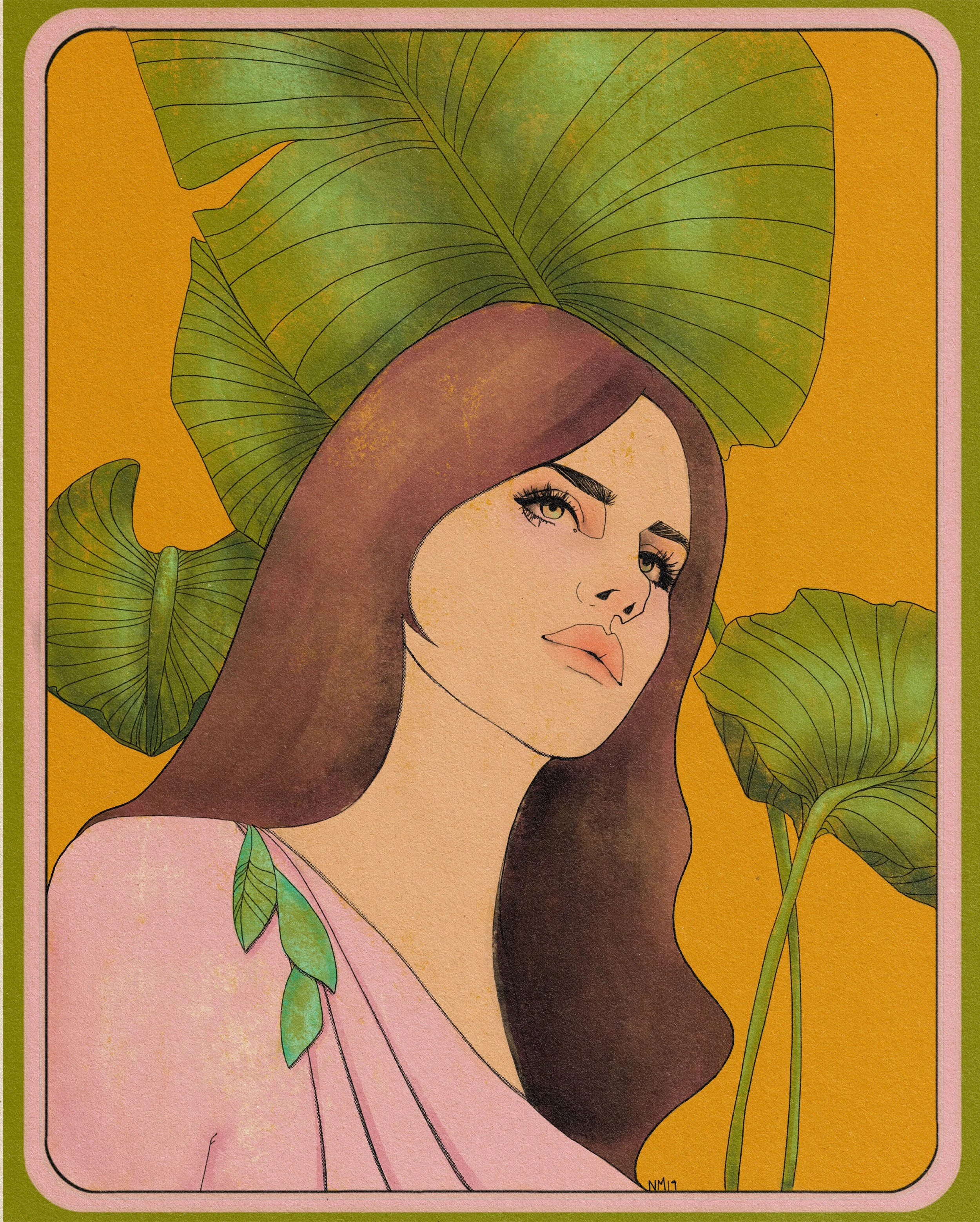 Lana Del Rey Tour graphic, 2018