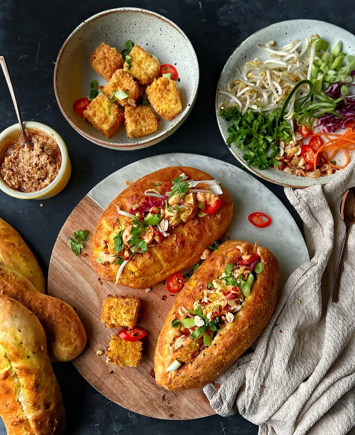 You can buy baguettes from the store but making your own is so much more fun right? If you&rsquo;ve seen our latest reel, we made these super fluffy and airy Vietnamese Banh Mi&rsquo;s and there were a lot of requests for the baguette recipe, so we&r