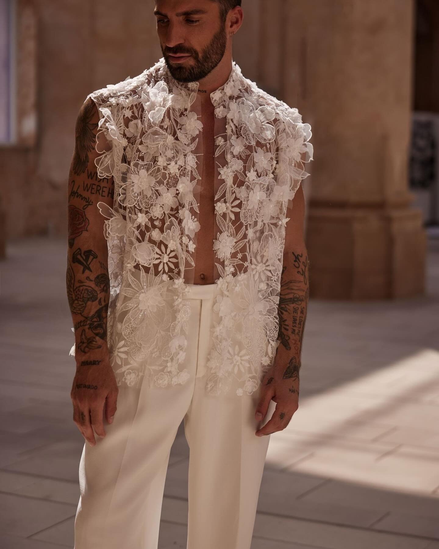 Hear me out! White isn&rsquo;t just for the bride these days. As people are looking for great alternatives for wedding attire, designers like @millanova are offering some really cool options! I can see a really fashion forward couple rocking these at