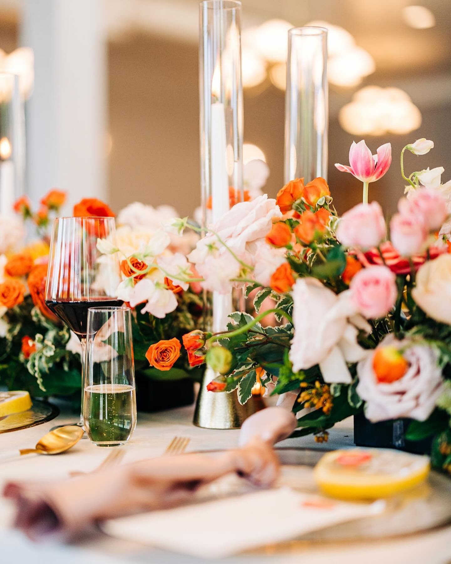 One of my current color obsessions for weddings is the color orange. 🍊 

Orange really doesn&rsquo;t get the love it deserves. If done right, you can still get all the impact without it being overpowering. 

So what do you think? Are you ready to le