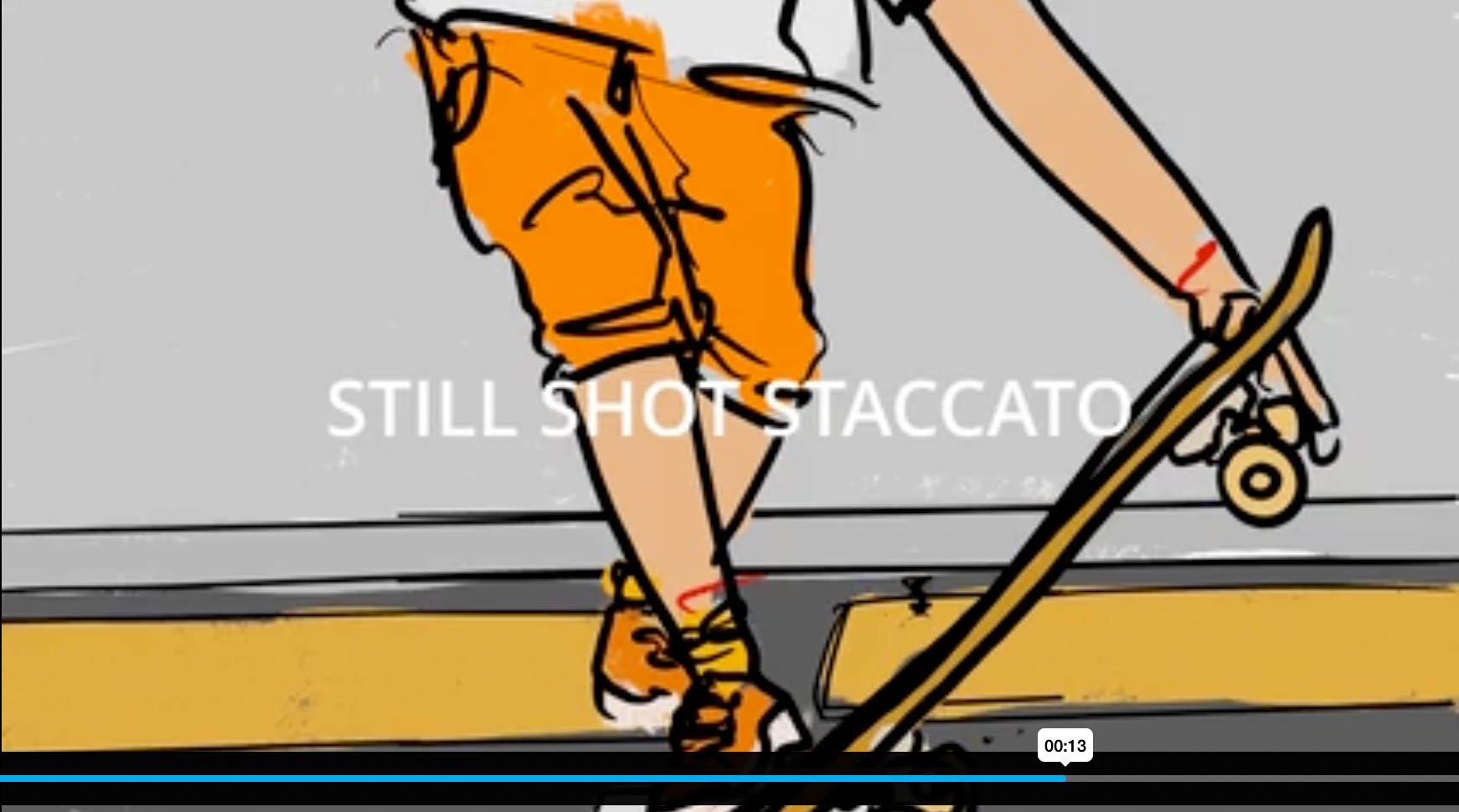 Detail shot sketched out certain poses and moments we wanted to capture