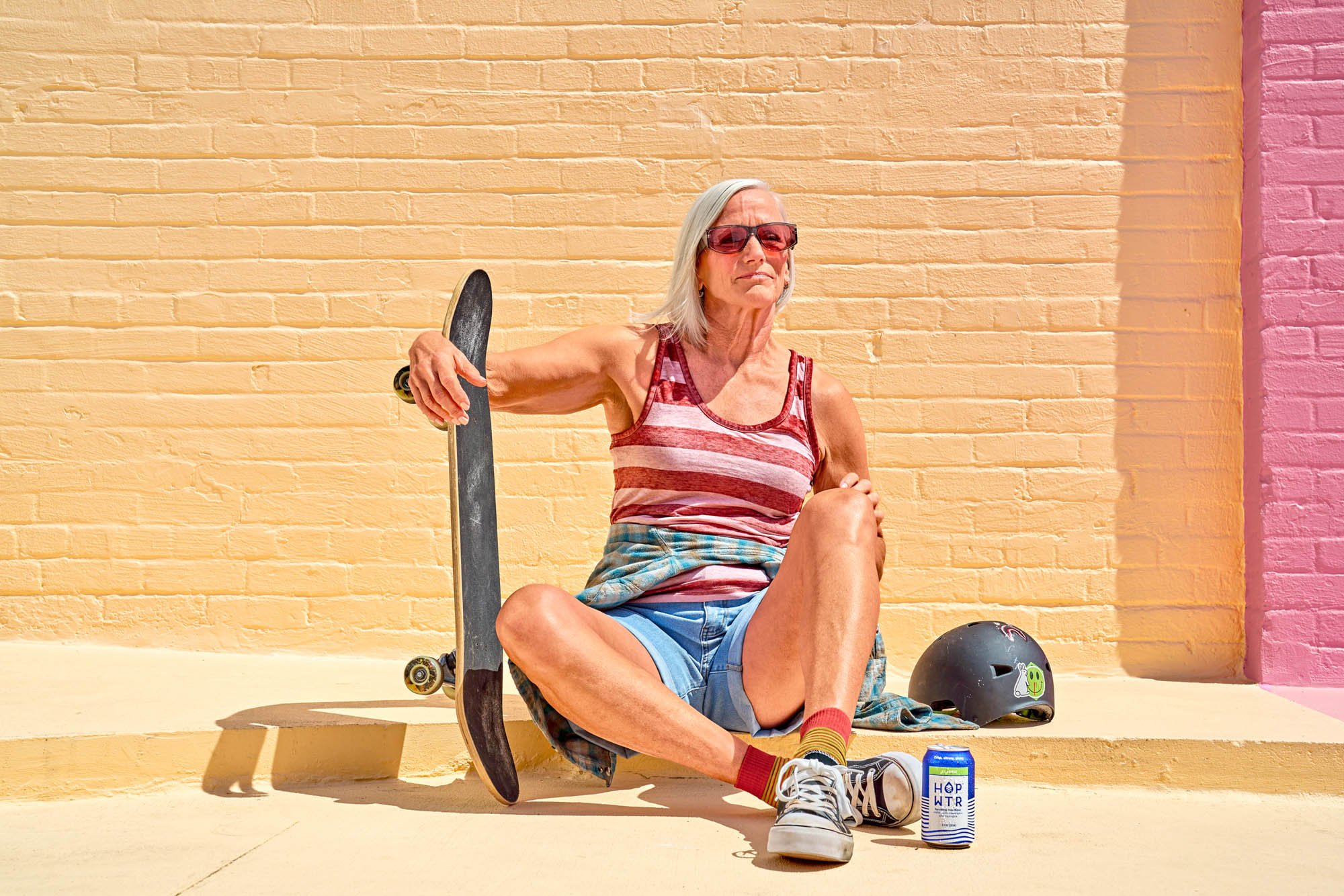 Edgy young at heart commercial photography campaign shot on-location in Central Florida