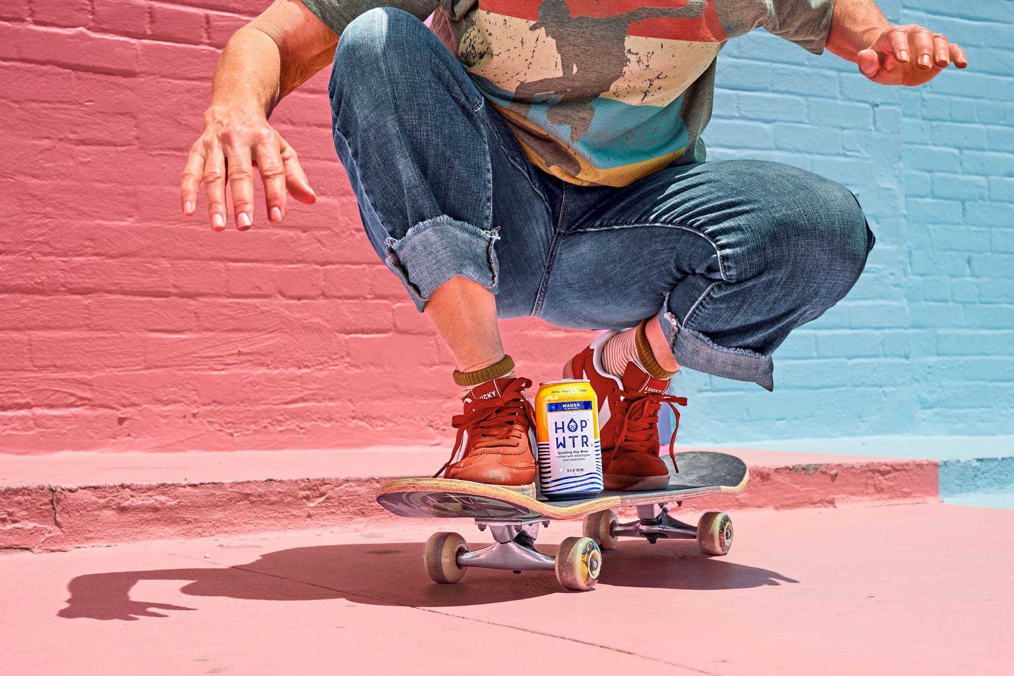 Close up branding photo for a commercial ad campaign shot on location