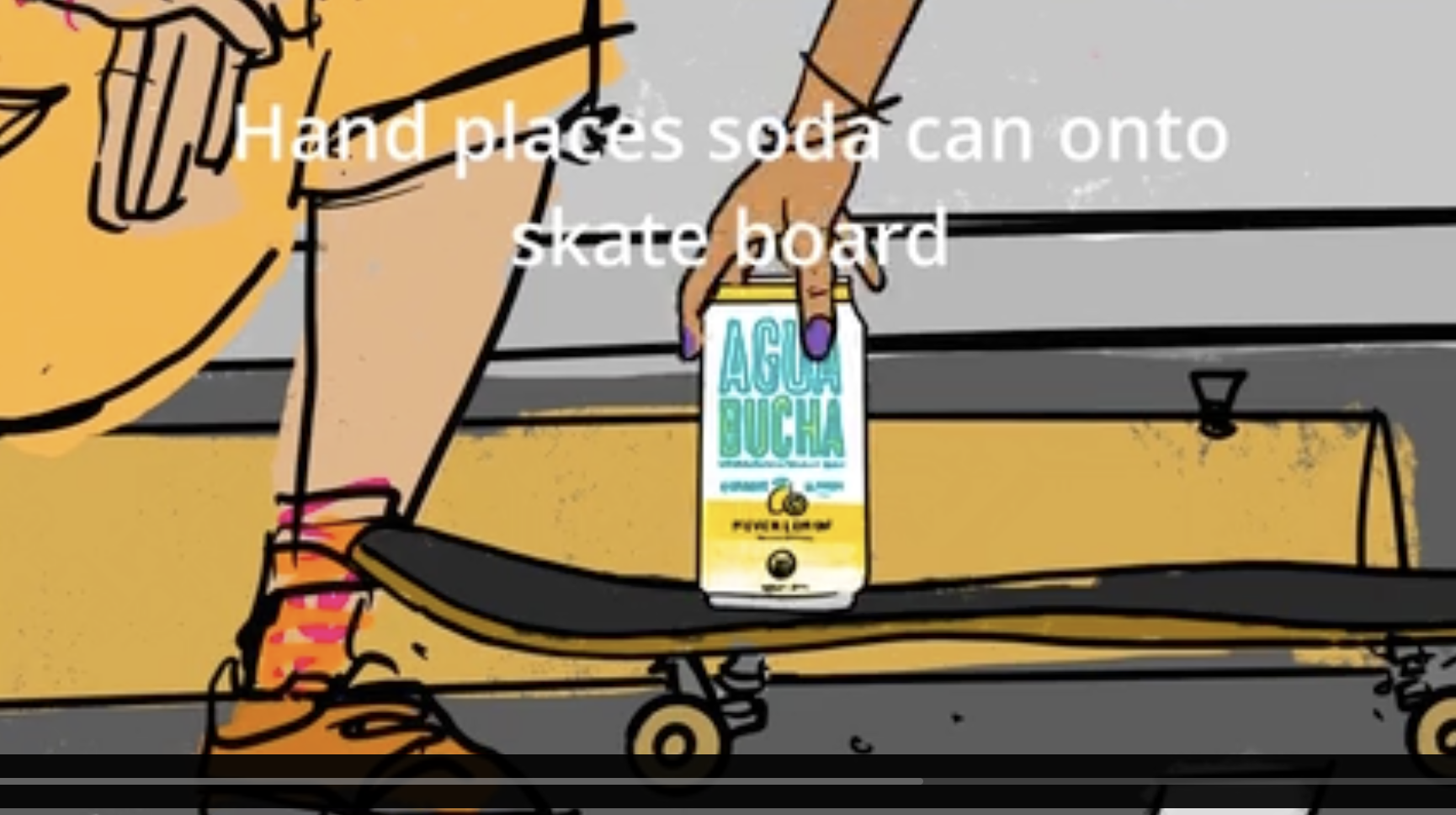 Interaction with the skateboard and product