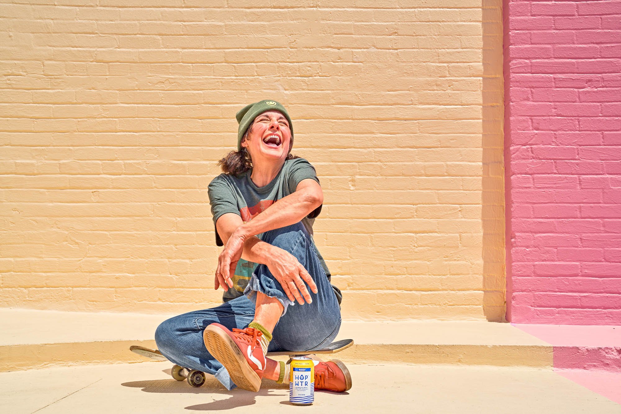 Pure joy and happiness captured in a lifestyle branding photo shoot