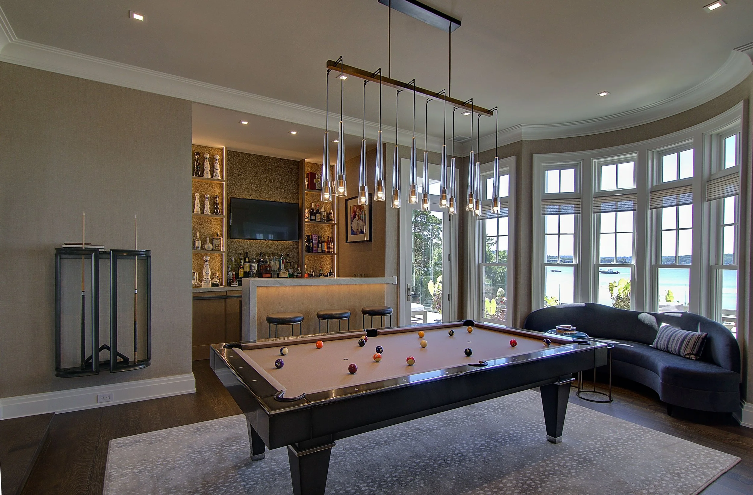 Christine Conte Interiors | Rec Room Design