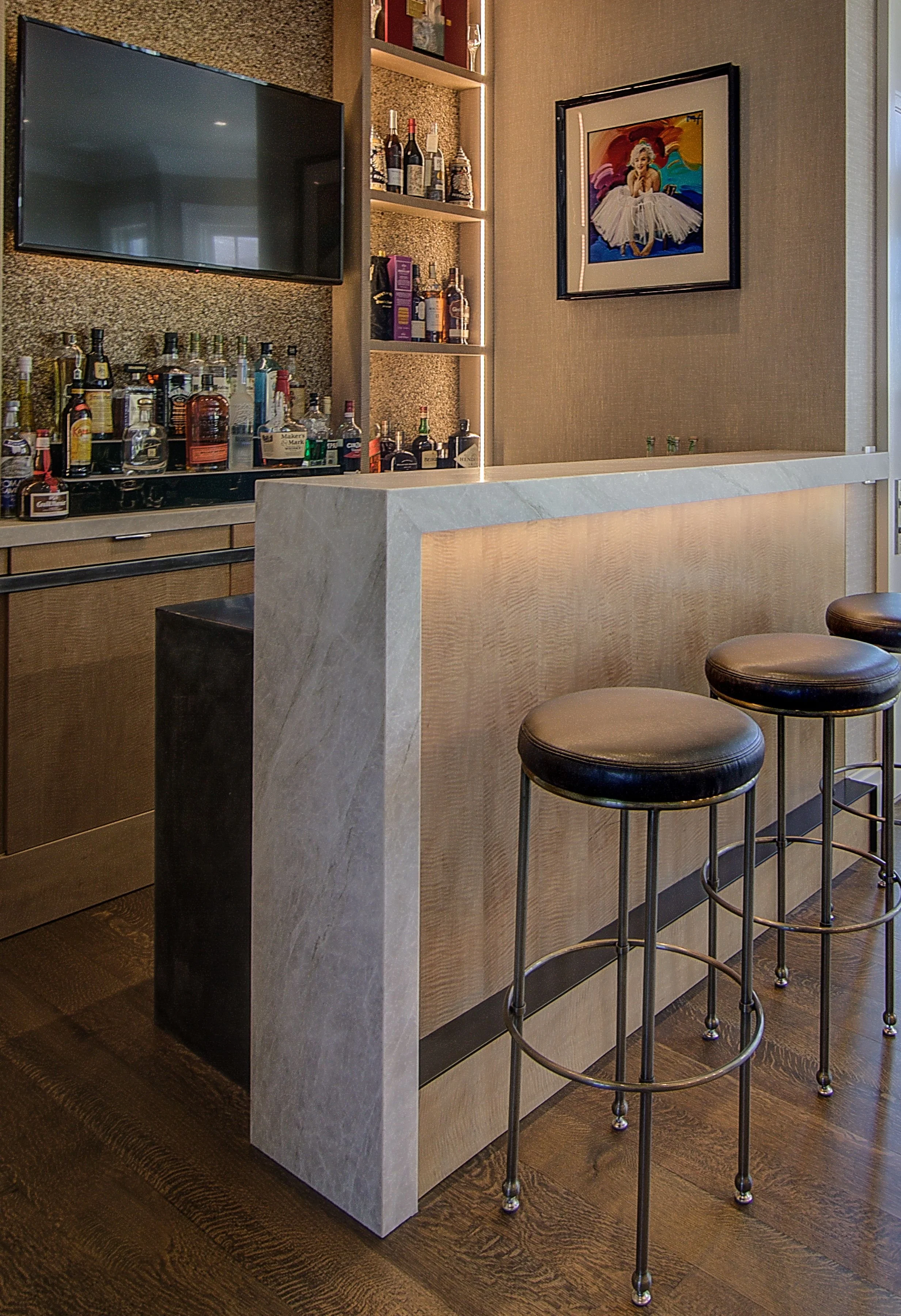 Christine Conte Interiors | Rec Room Design