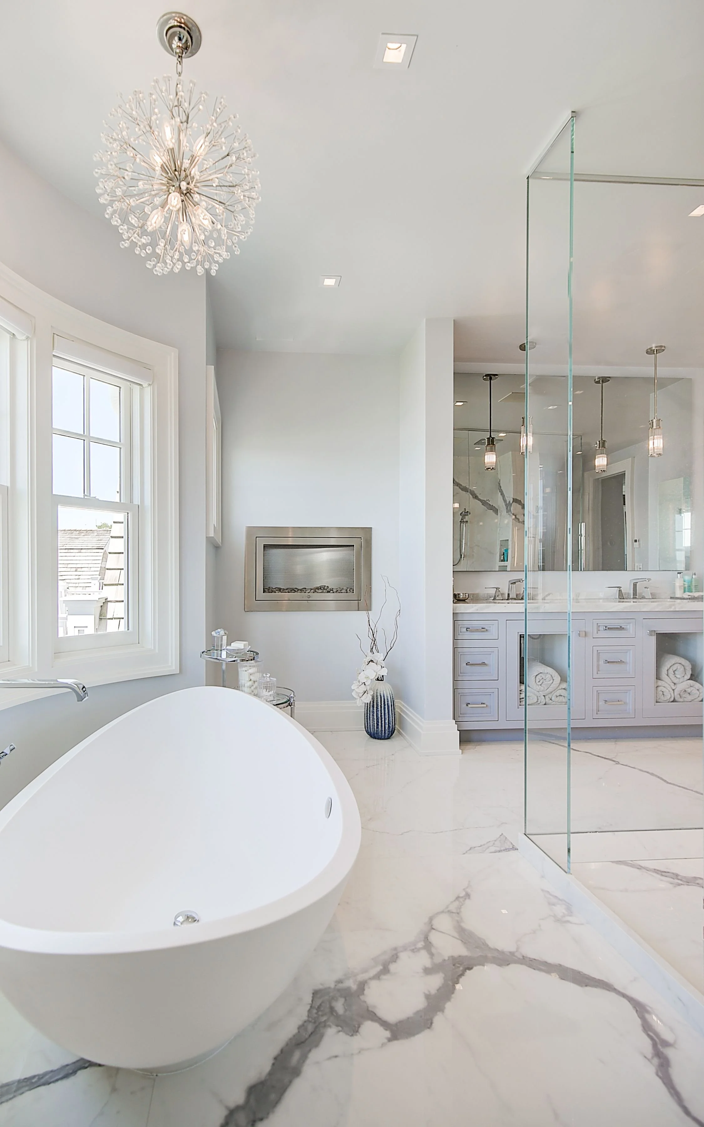Christine Conte Interiors | Master Bathroom Design
