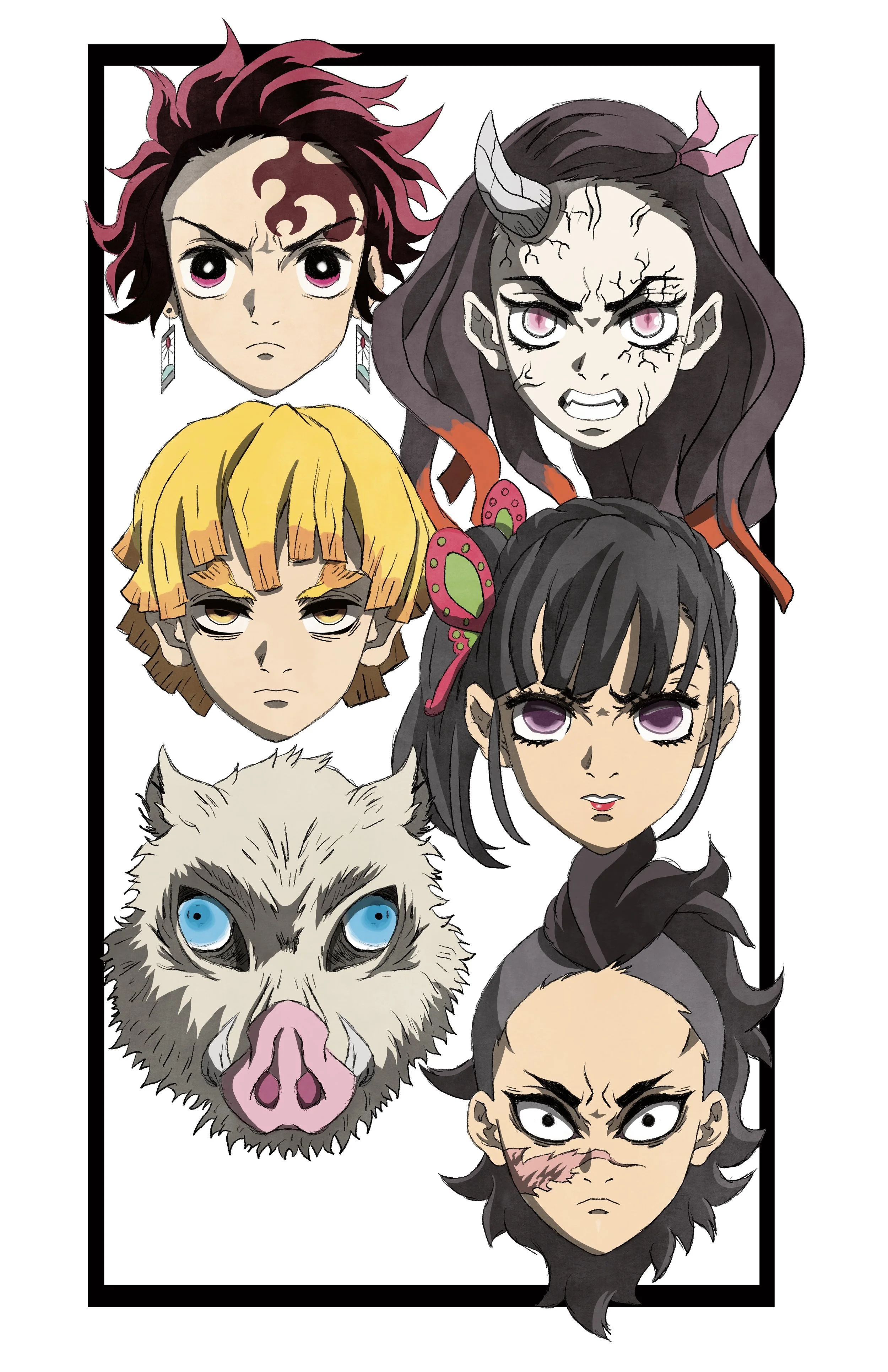 Demon Slayer Heads