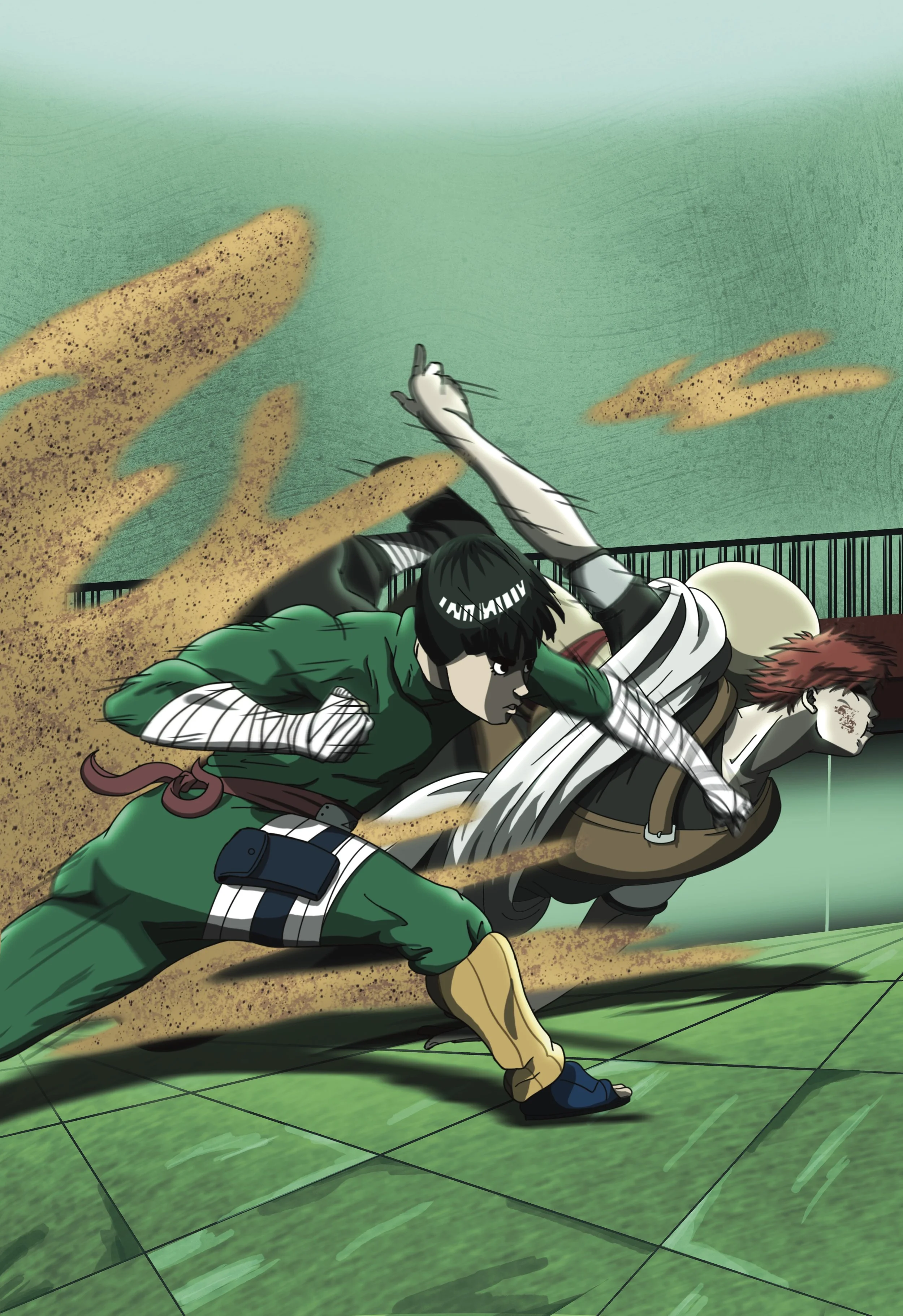 Rock Lee vs Gaara