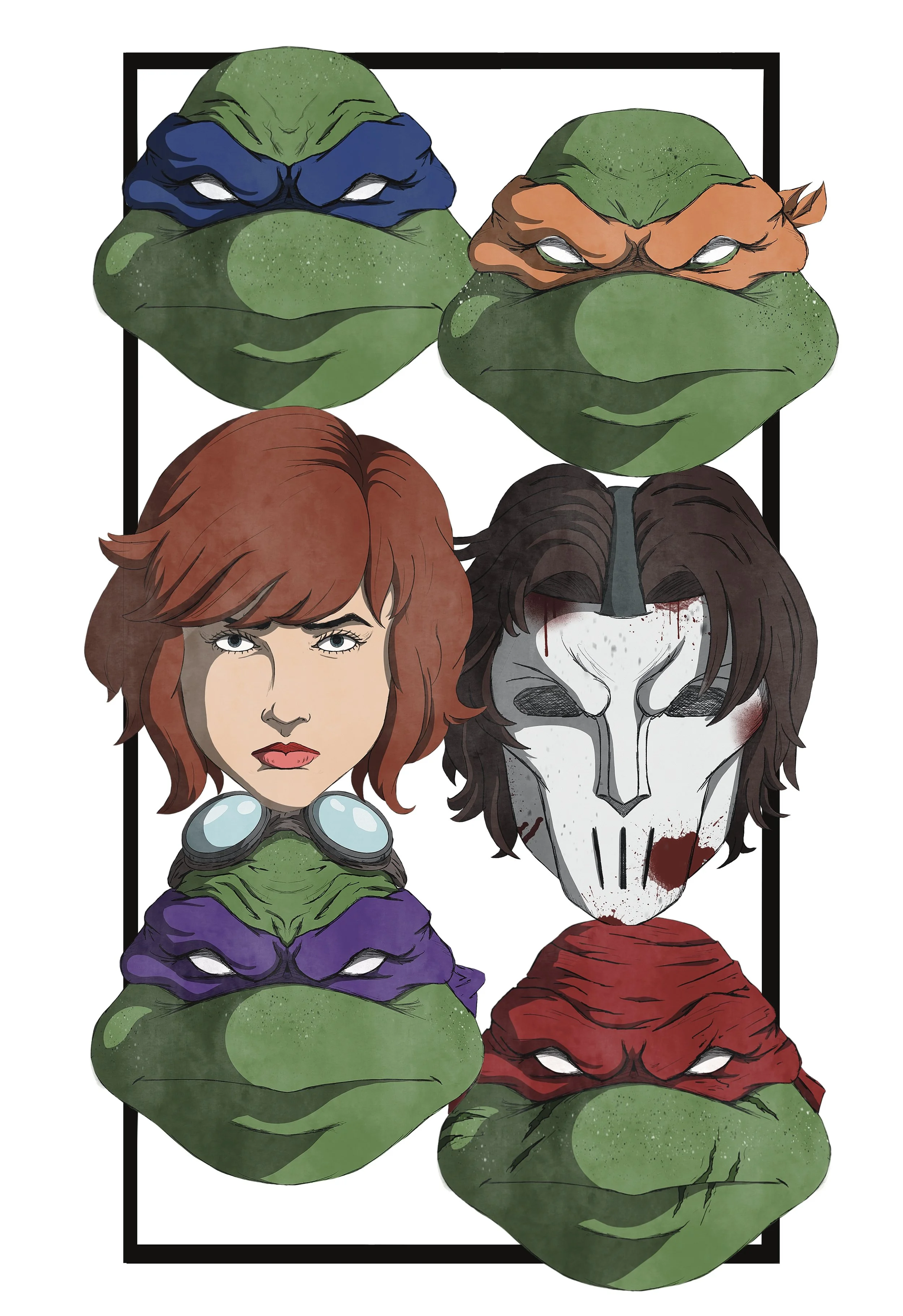 TMNT Heads