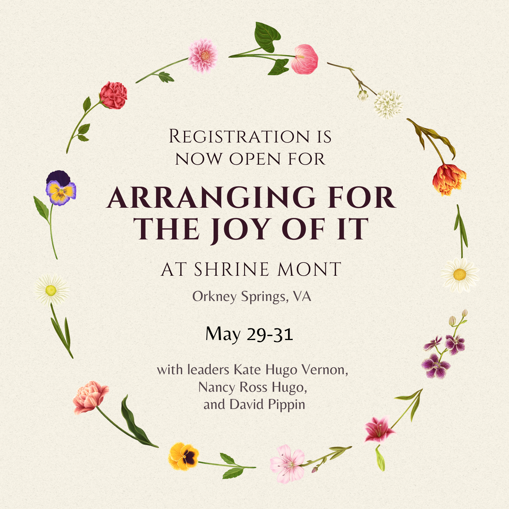 Arranging for the Joy of It