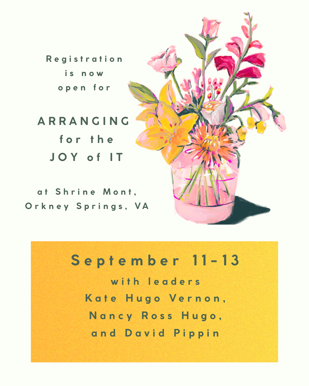 Arranging for the Joy of It