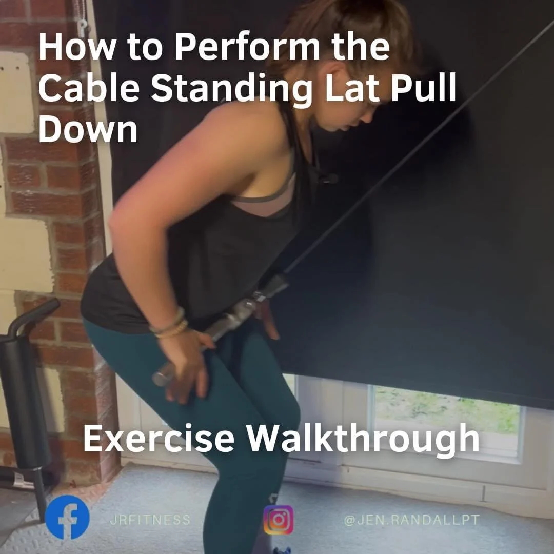 How to Perform a Standing Straight Arm Cable Lat PullDown