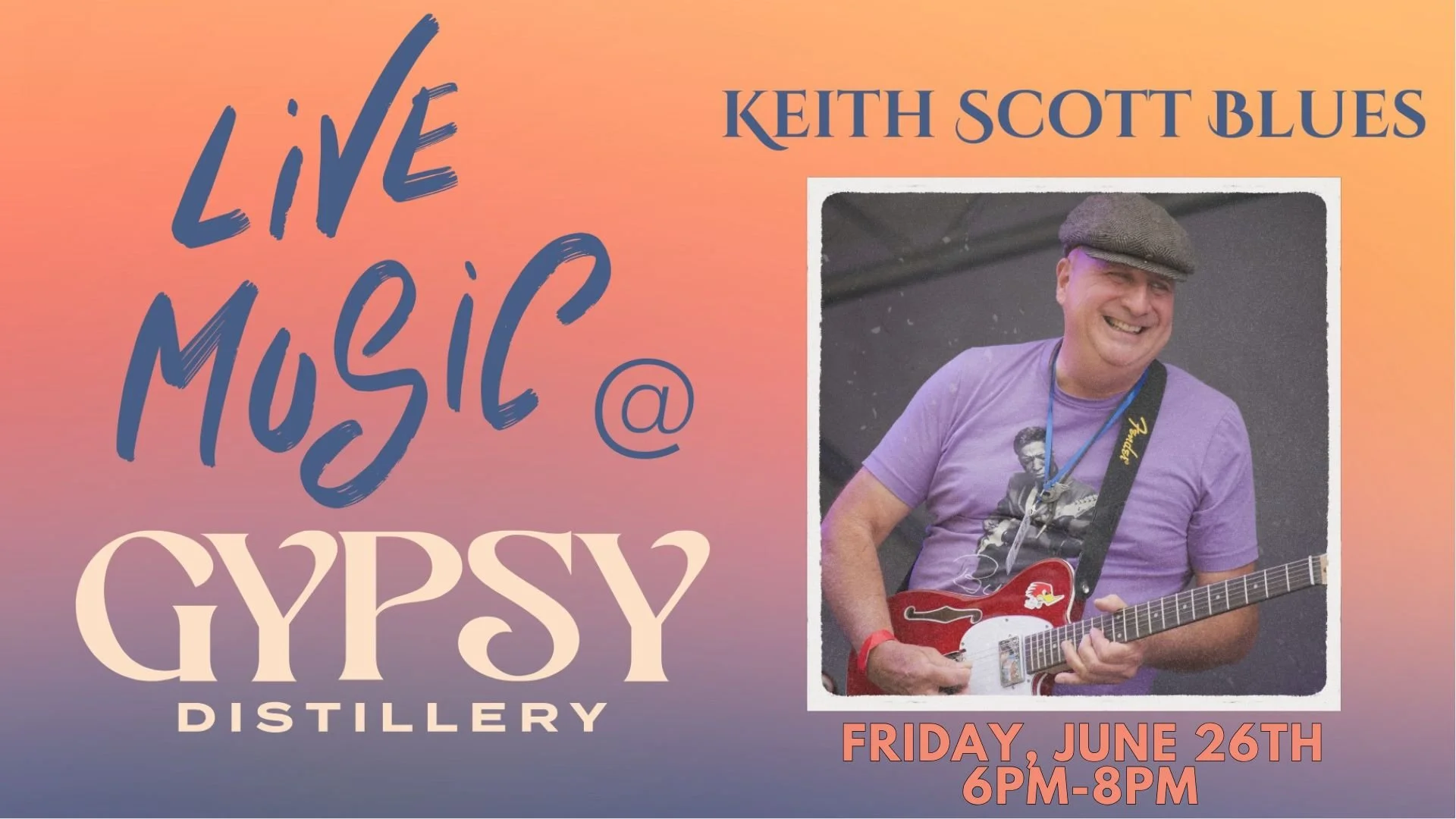 Live Music: Keith Scott Blues