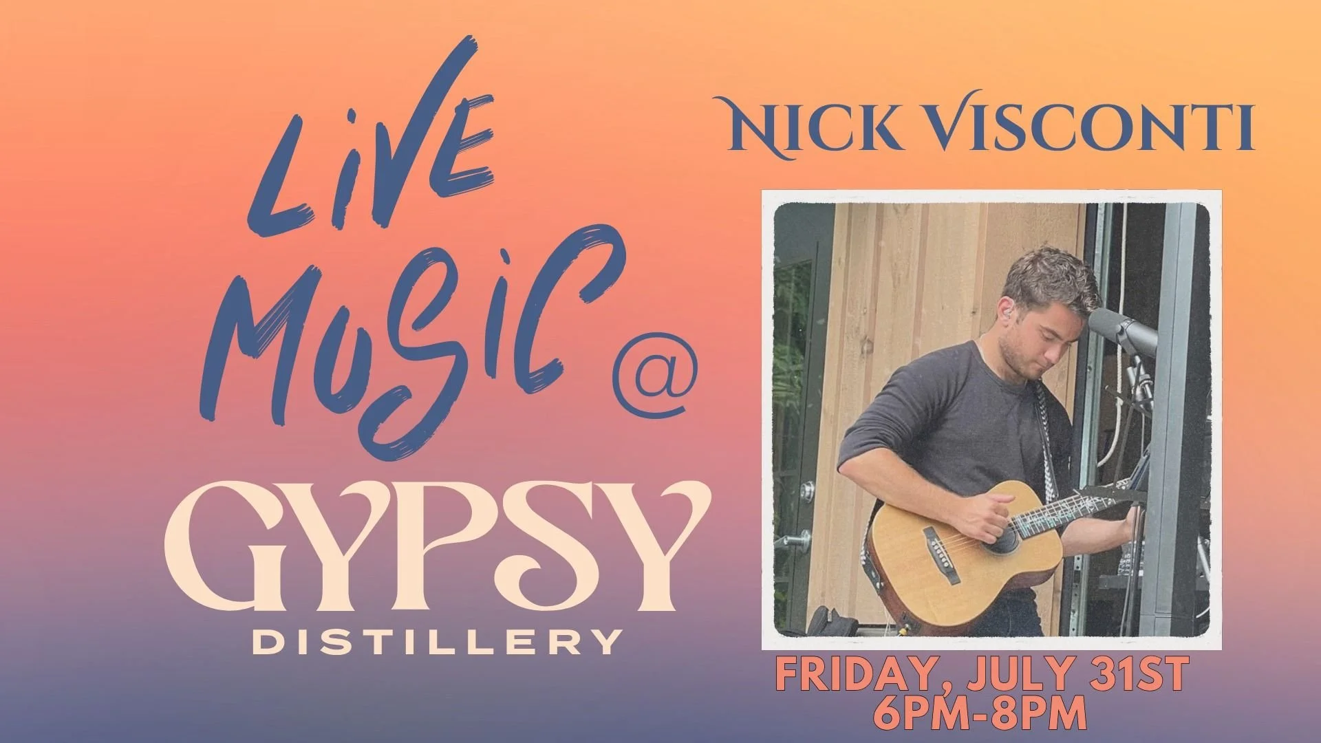 Live Music: Nick Visconti