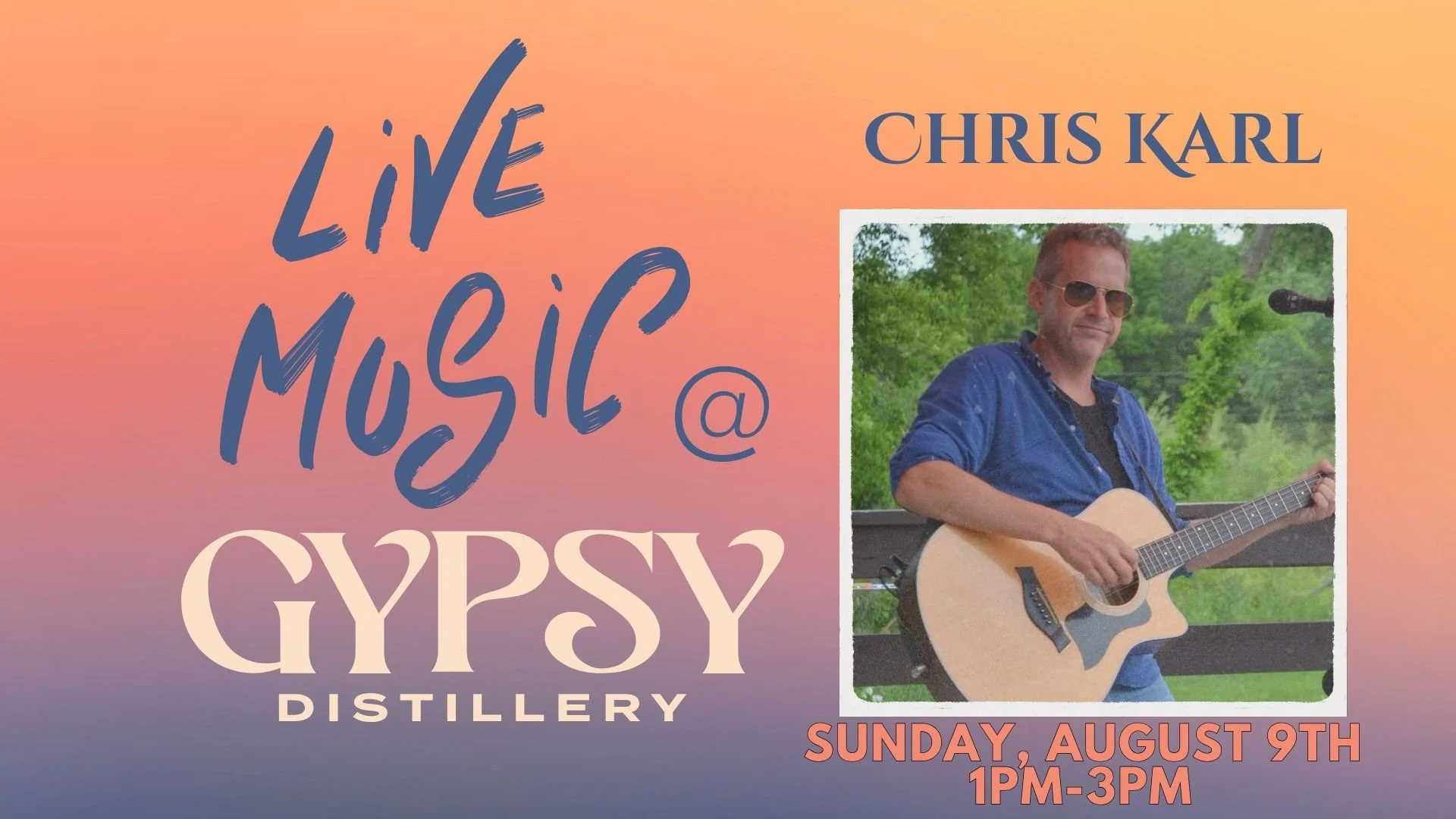 Live Music: Chris Karl