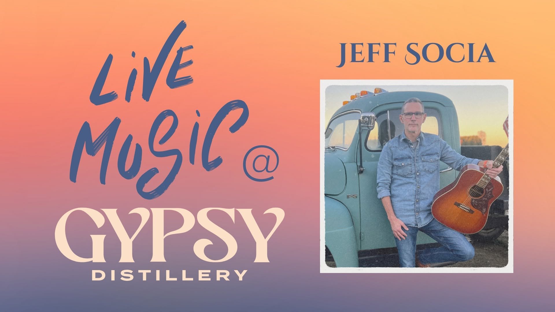 Live Music: Jeff Socia