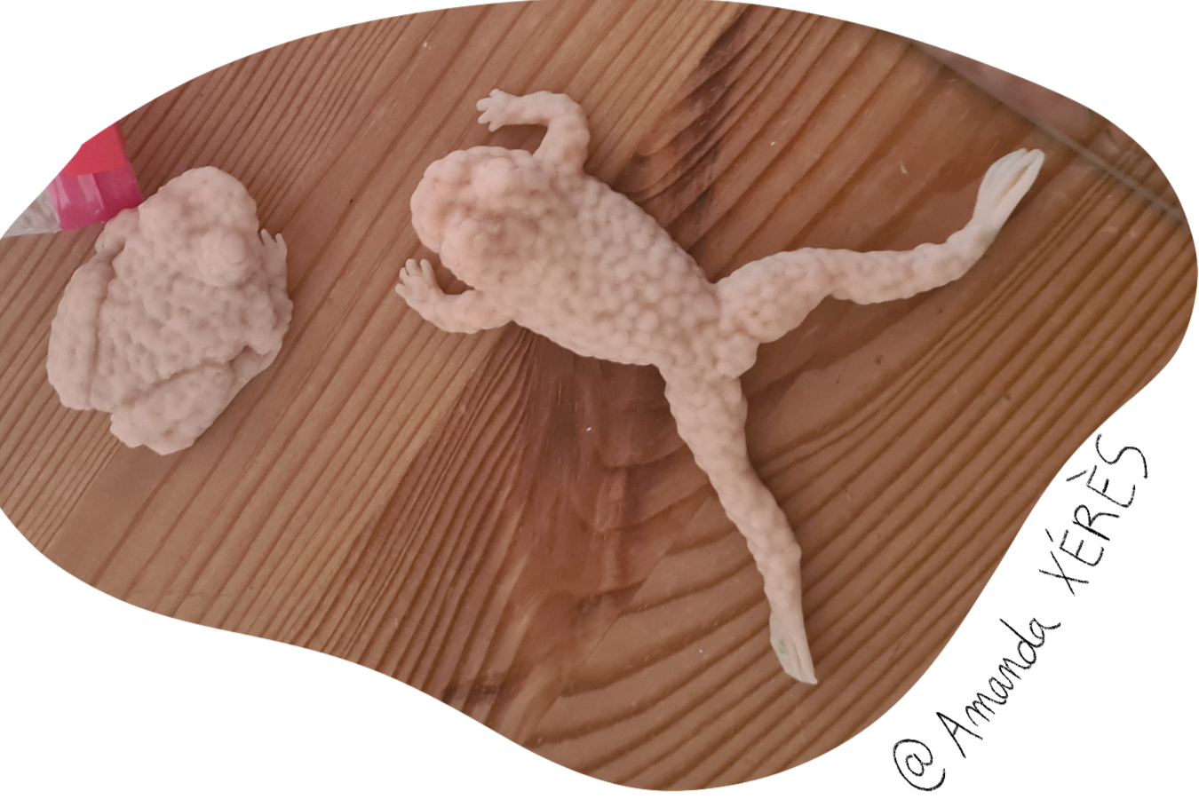 processus de création de figurine naturaliste