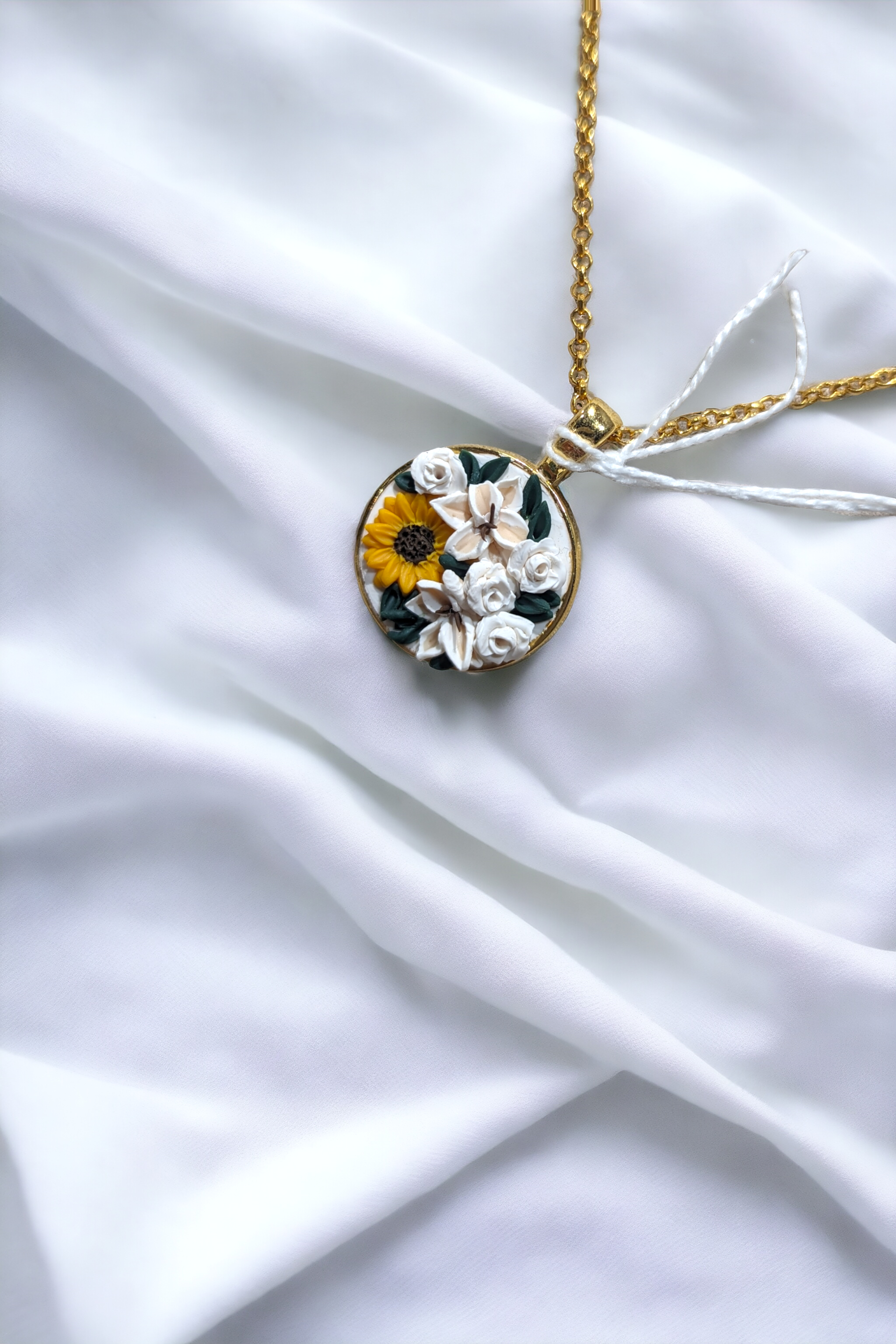 Girasol - Medium Thin Pendant