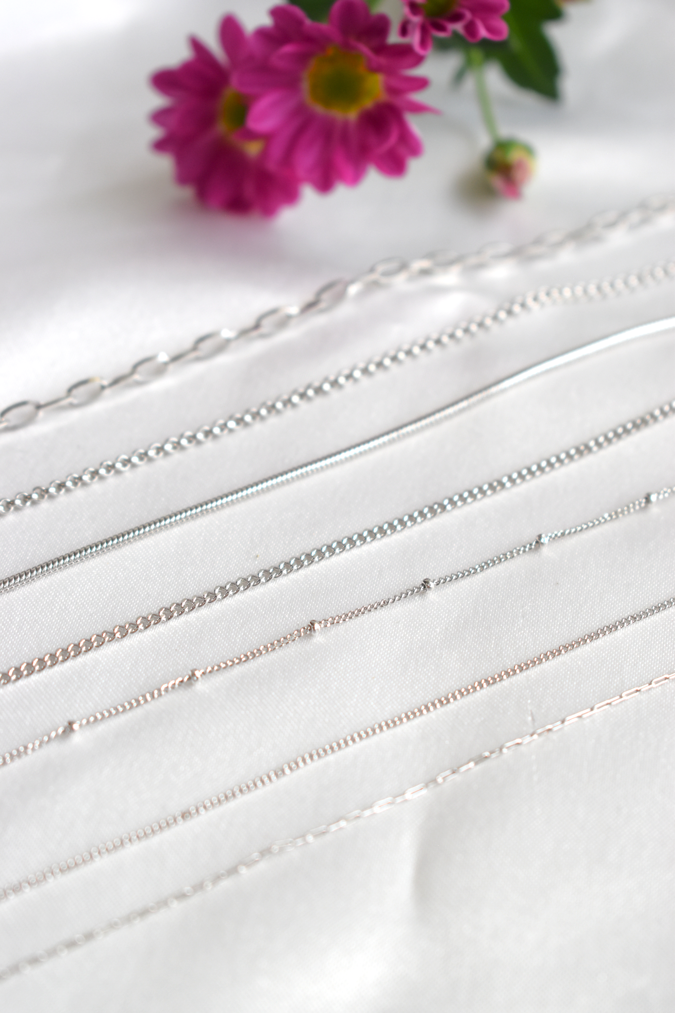 Two paths to radiance: understanding our chain materials