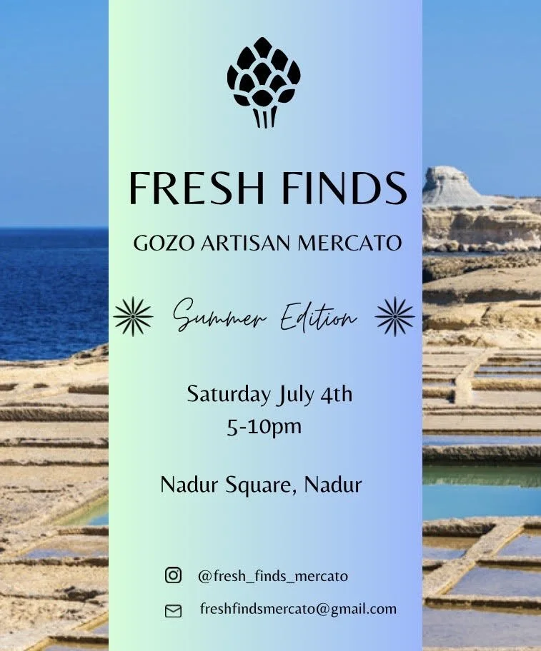 Peprin at Fresh Finds Gozo – 4 July in Nadur Square