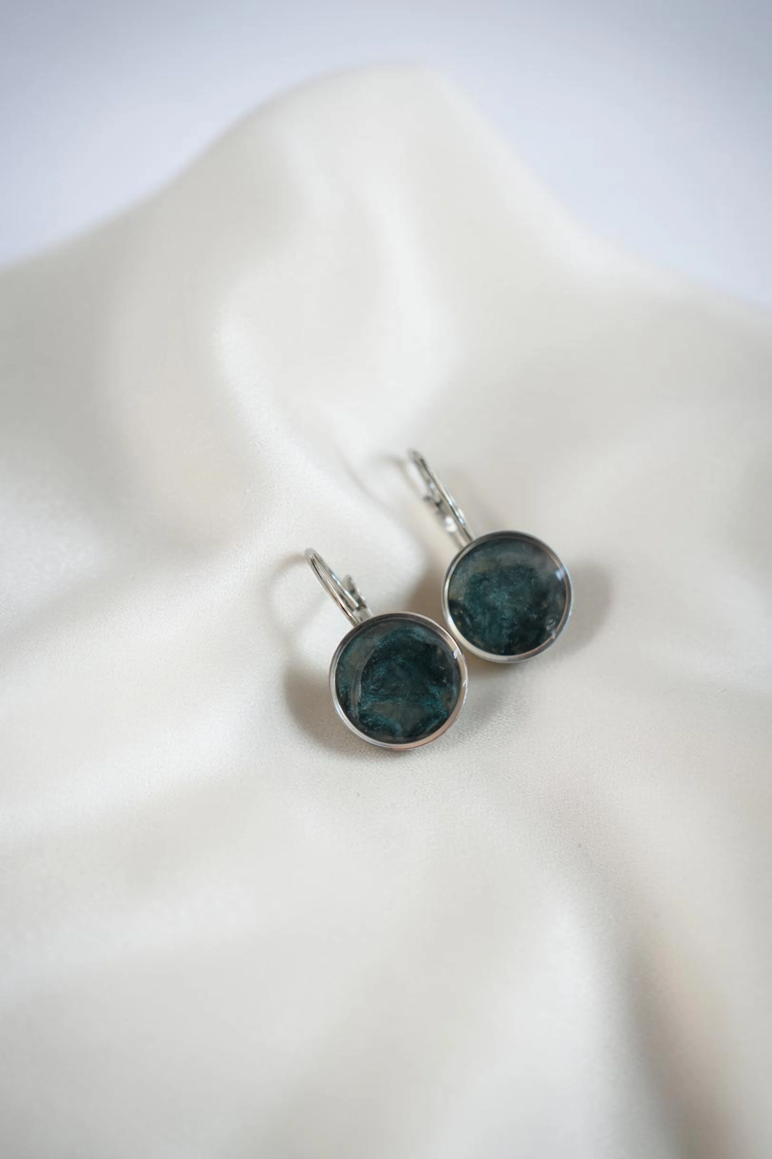 Fomm ir-Riħ Collection - Dainty Dangles (Rhodium‑Plated Stainless Steel, Silver‑Toned)