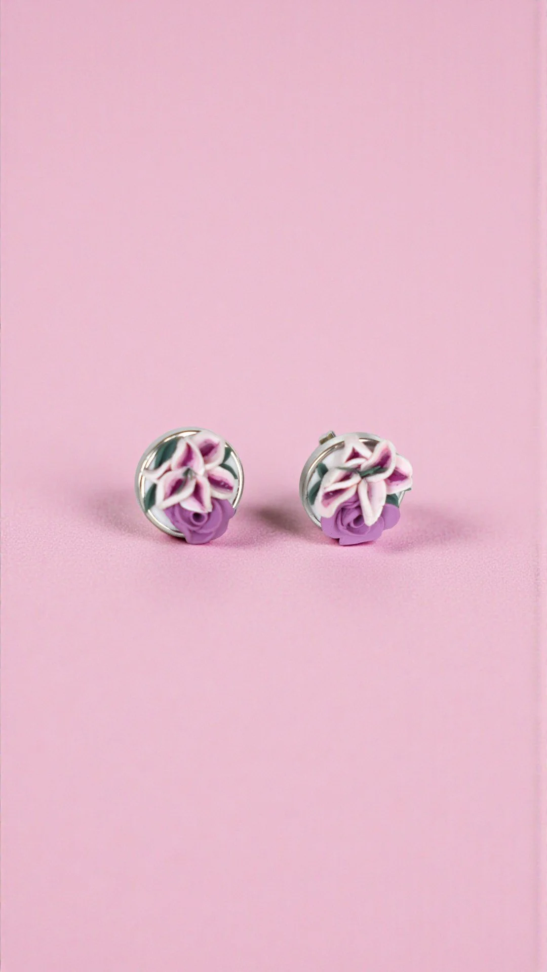 Amaryllis Collection - Silver Studs