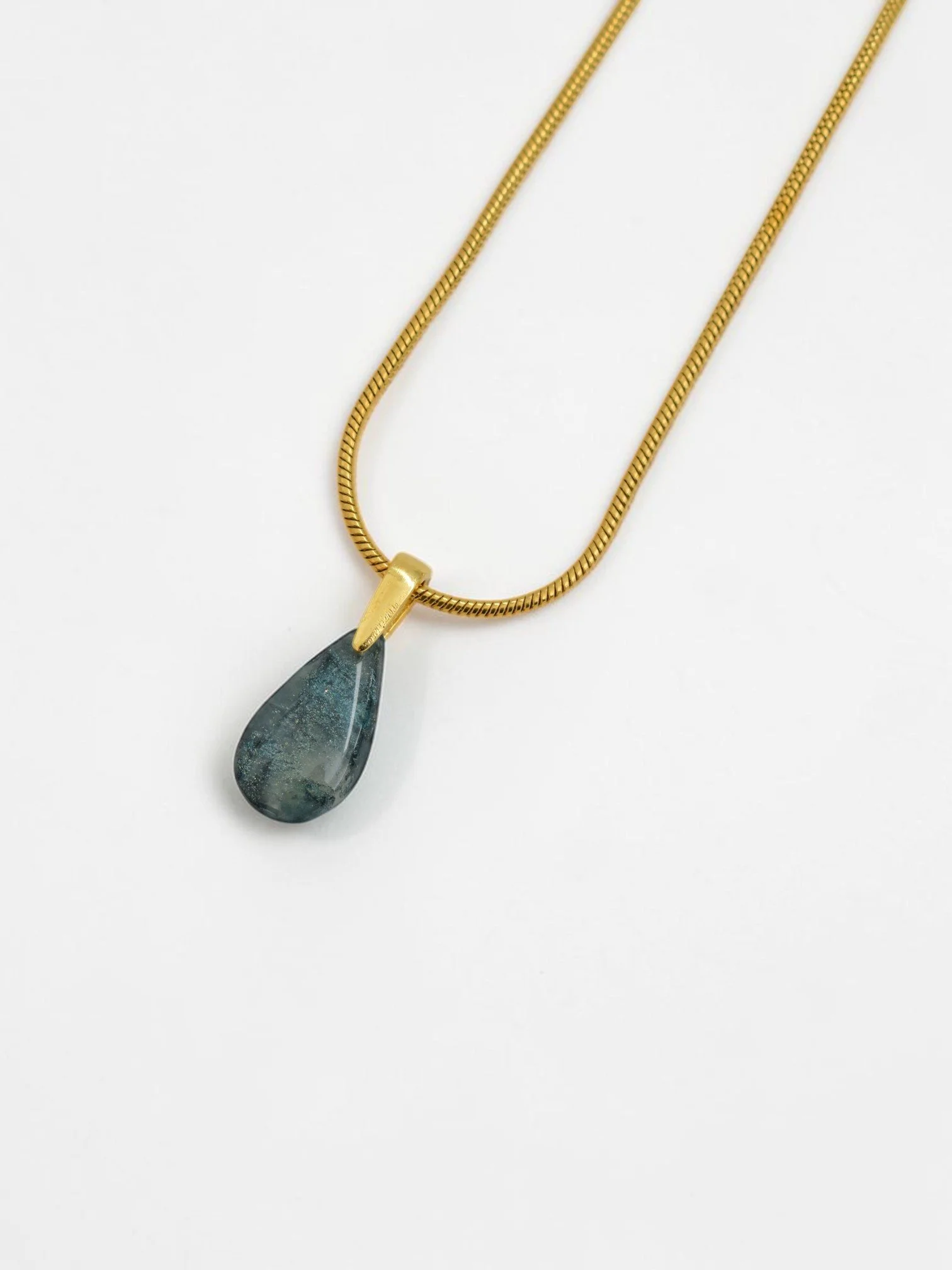 Fomm ir-Riħ Collection - Teardrop Pendant (Gold Toned)