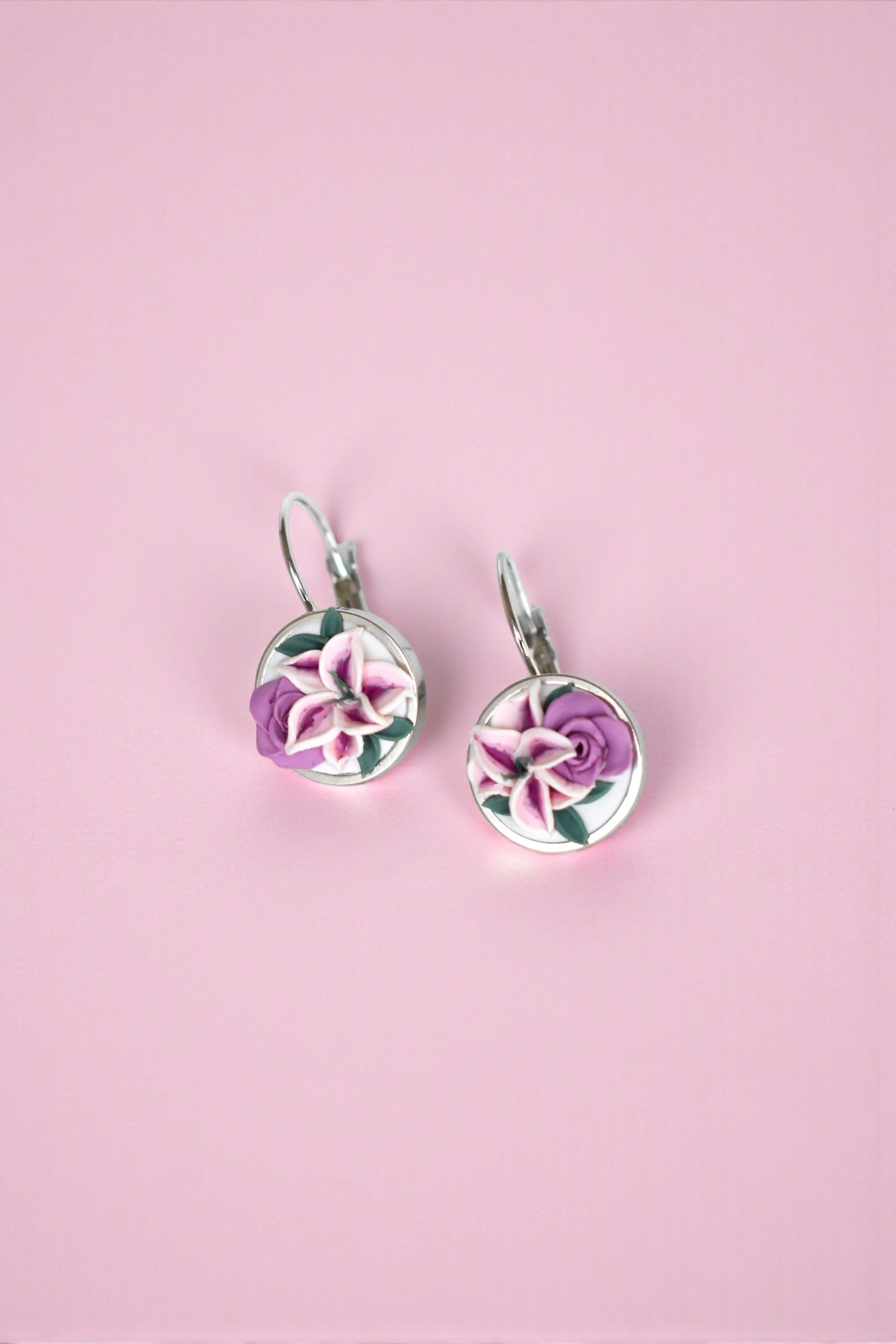 Amaryllis Collection - Silver Earring Dangles