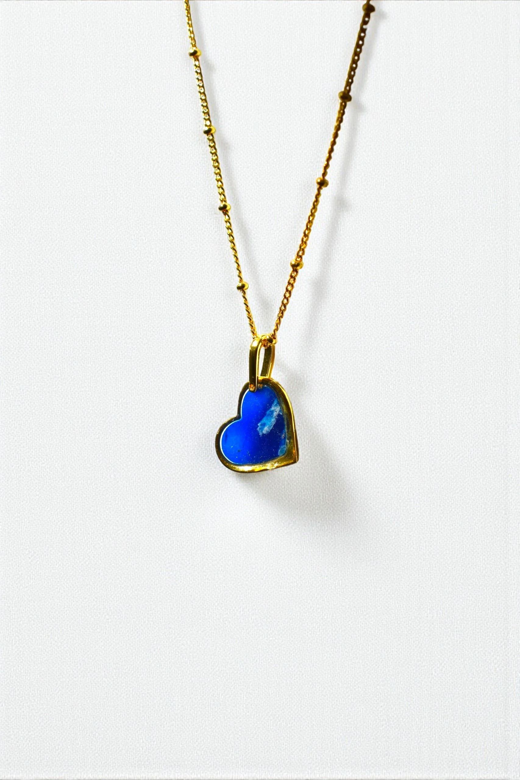 Serena - Gold Heart Pendant