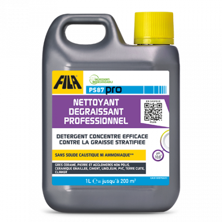 Nettoyant dégraissant professionnel PS87 PRO FILA 1L