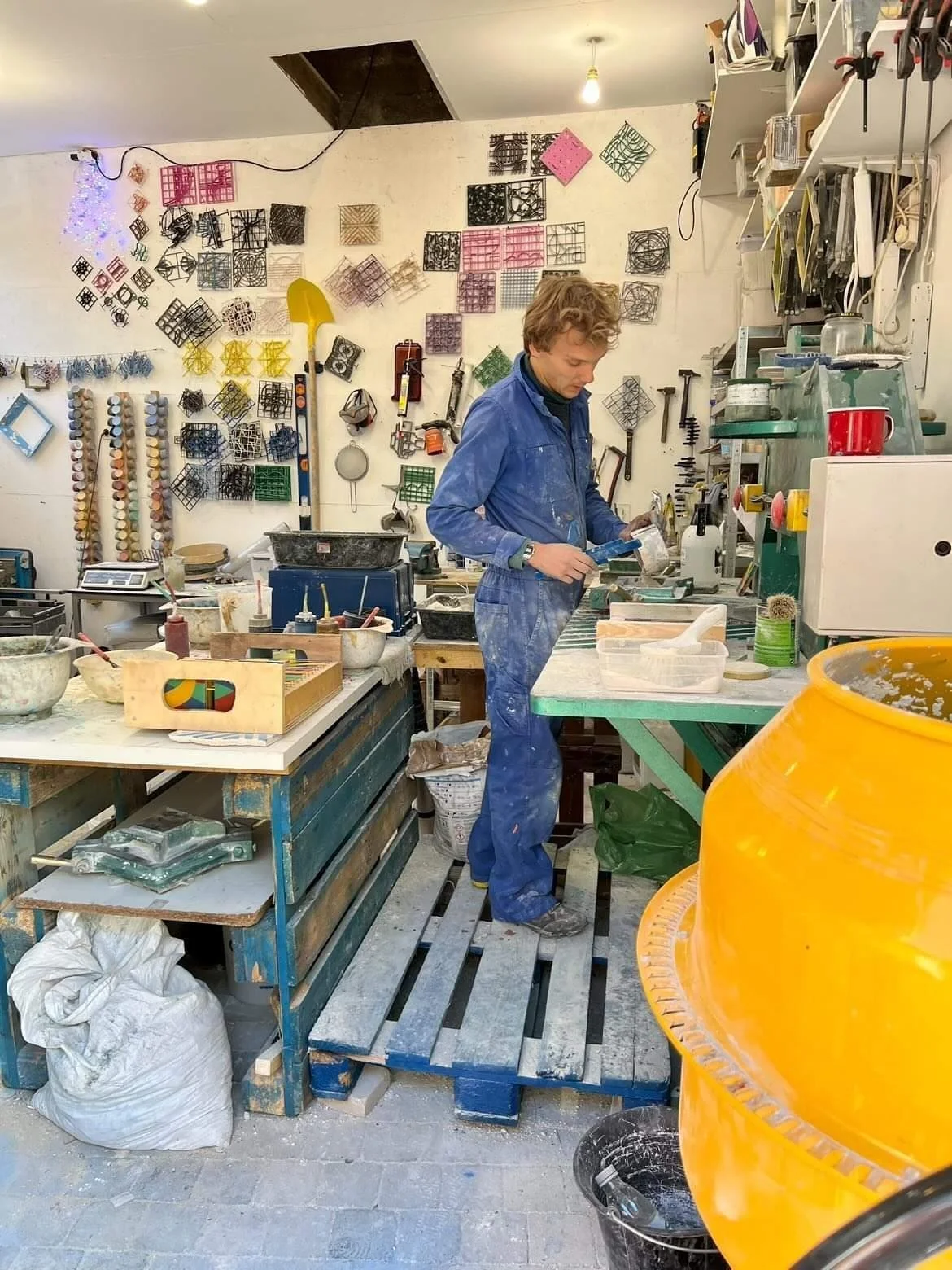 Ateliers d'initiation à la fabrication de carreaux de ciment — free download