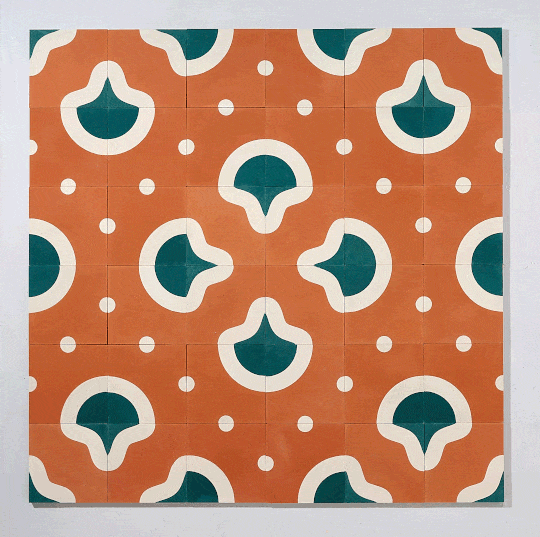 carreaux de ciment - Finis Terrae complet : Linea + Punto + Angolo, par Vittoria Niccolini - César Bazaar - Atelier de fabrication de carreaux de ciment