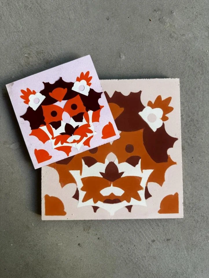 carreaux de ciment - Carrolia - Kit pour les enfants autour du carreau de ciment - César Bazaar - Atelier de fabrication de carreaux de ciment
