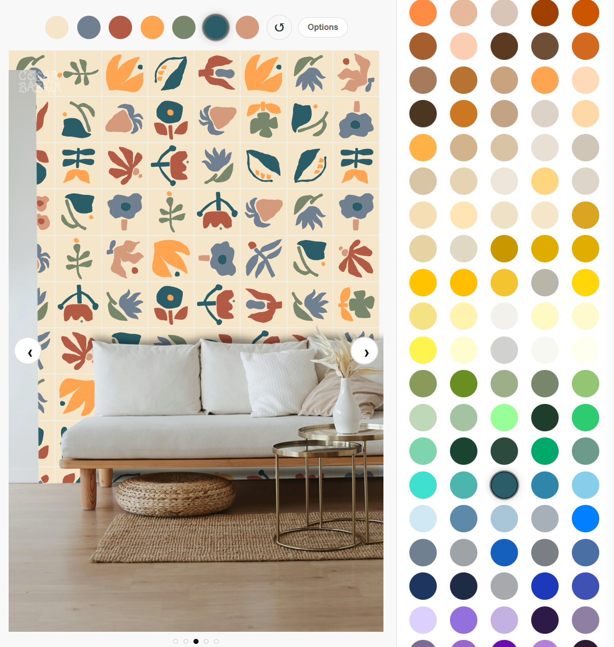 carreaux de ciment - Carreaux de ciment personnalisés - César Bazaar - Atelier de fabrication de carreaux de ciment