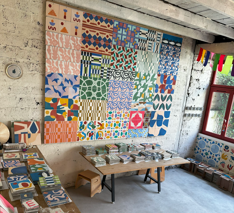 atelier de cesar bazaar carreaux de ciment