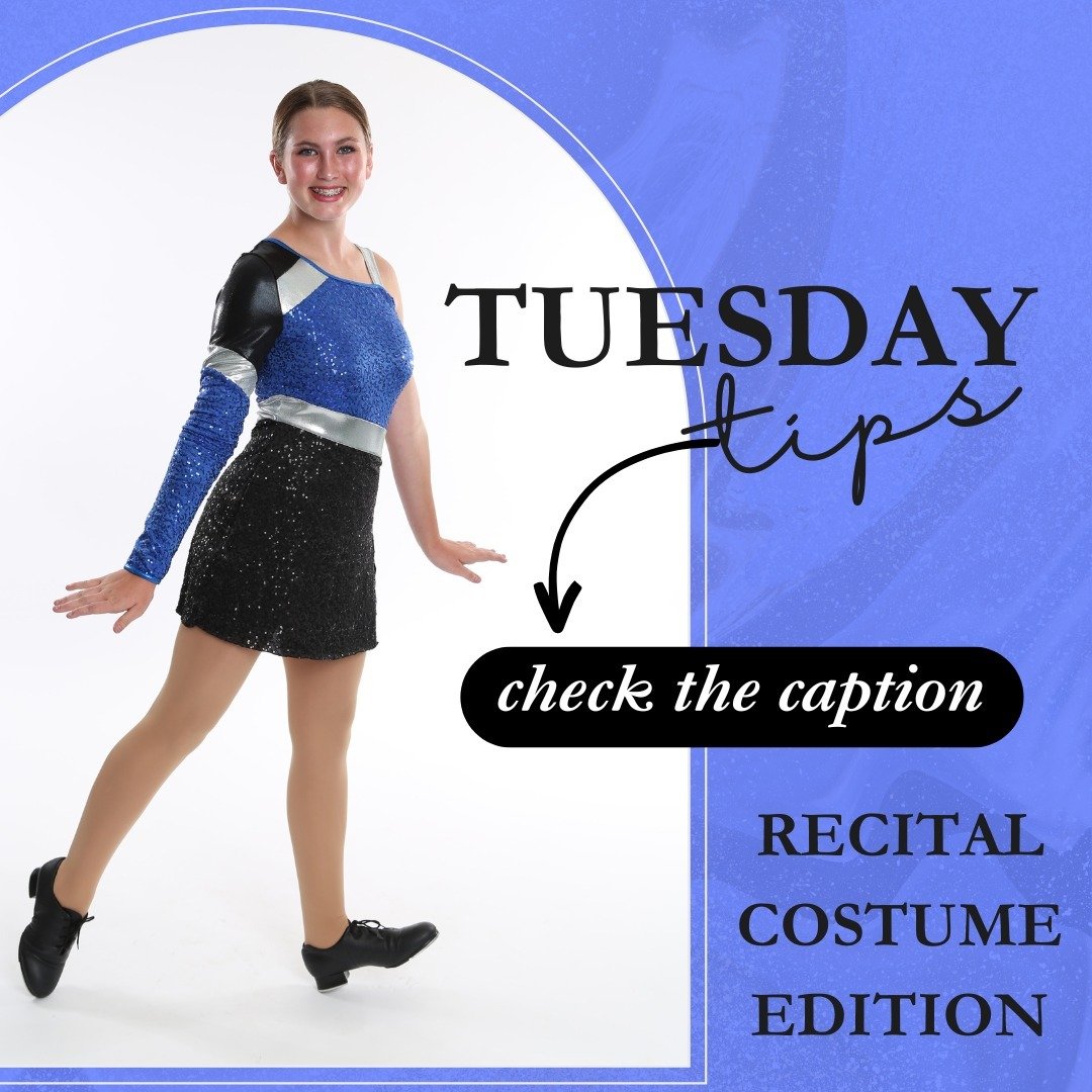 As Recital Costumes are coming home this week we have some tips for storage and care:⁠
⁠
-Keep your costume in a safe place⁠
-Try on your costume once you take it home, You may need to do some ⁠
 light sewing &amp; pinning⁠
-Hang your costume or stea