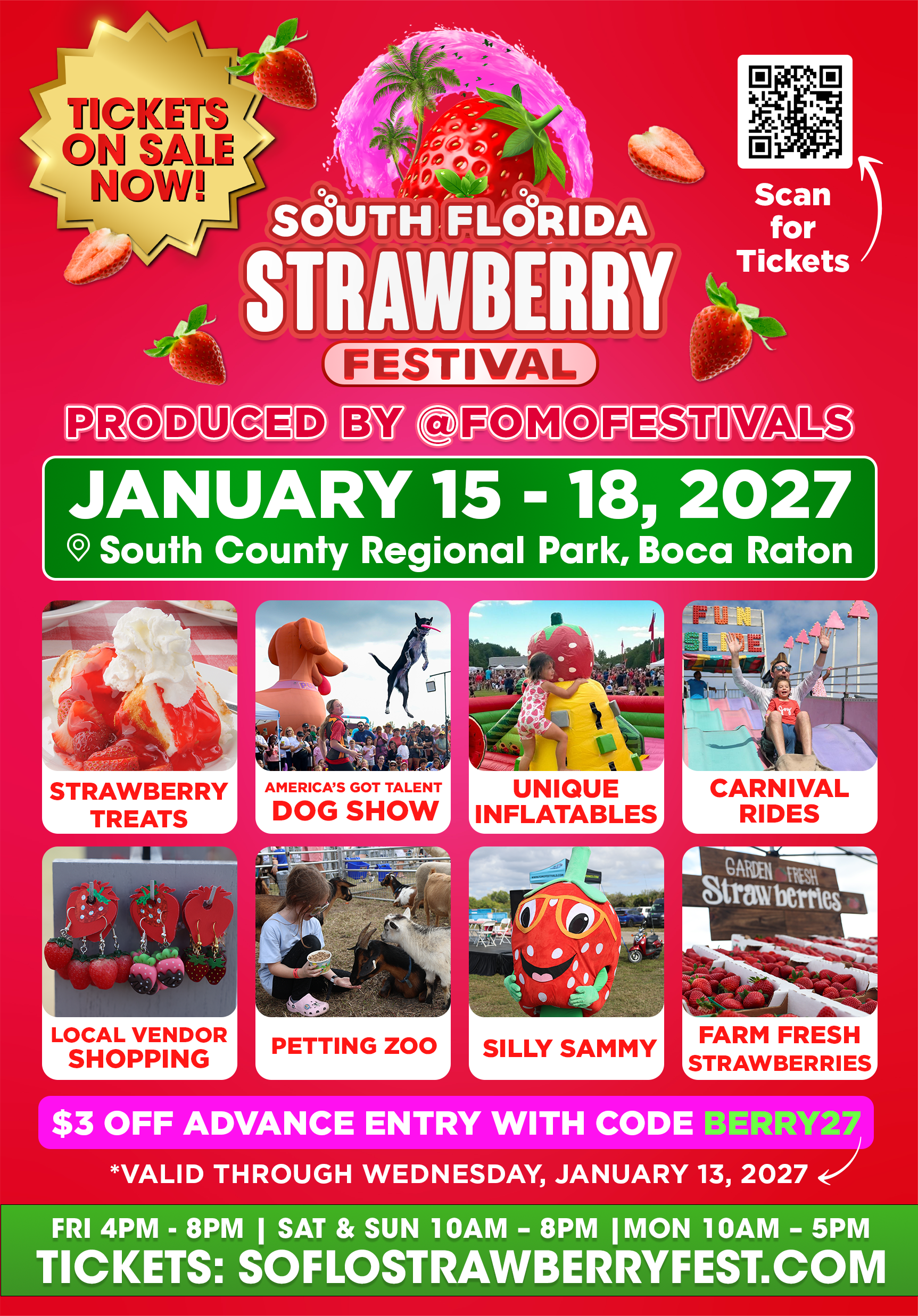SOFLO STRAWBERRY FESTIVAL FLYER 2027
