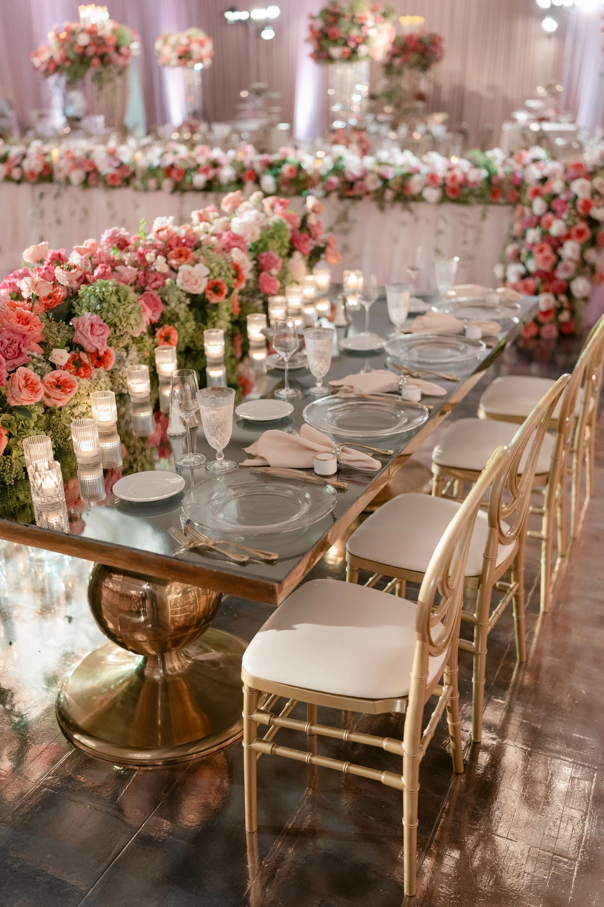 Wedding Planner Creating a Fully Designed Celebration with Layered Details and Custom Elements