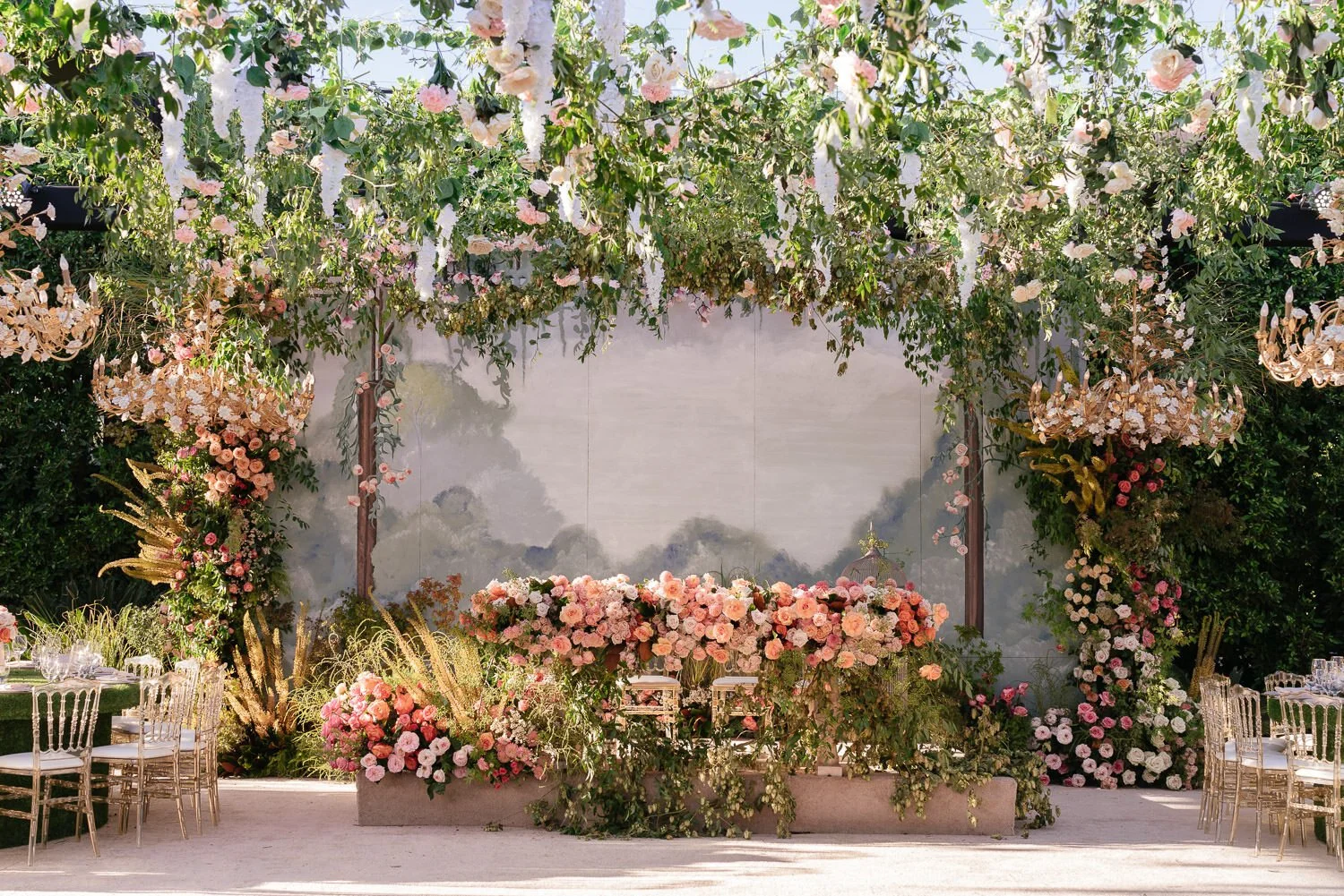 Outdoor Wedding Venue Transformation | Eddie Zaratsian Lifestyle & Design