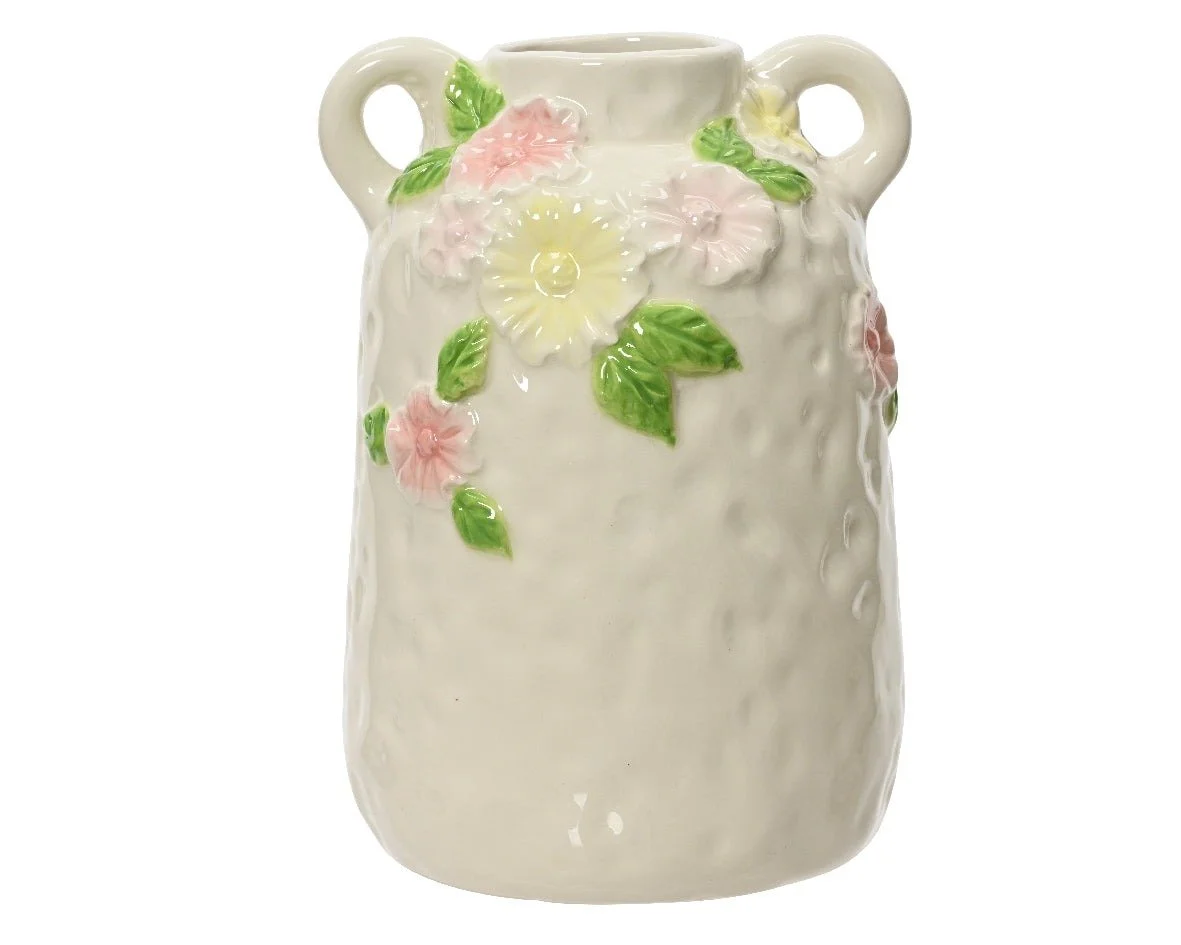 Floral Porcelain Vase