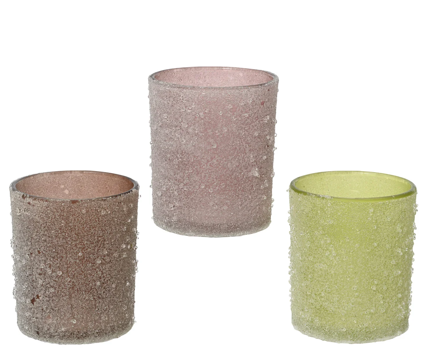 Frosted Glass Holders