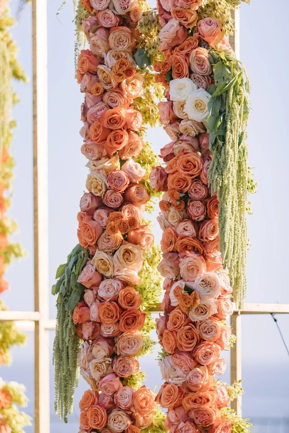 pantone Take a Break Color Palette in Wedding Installation