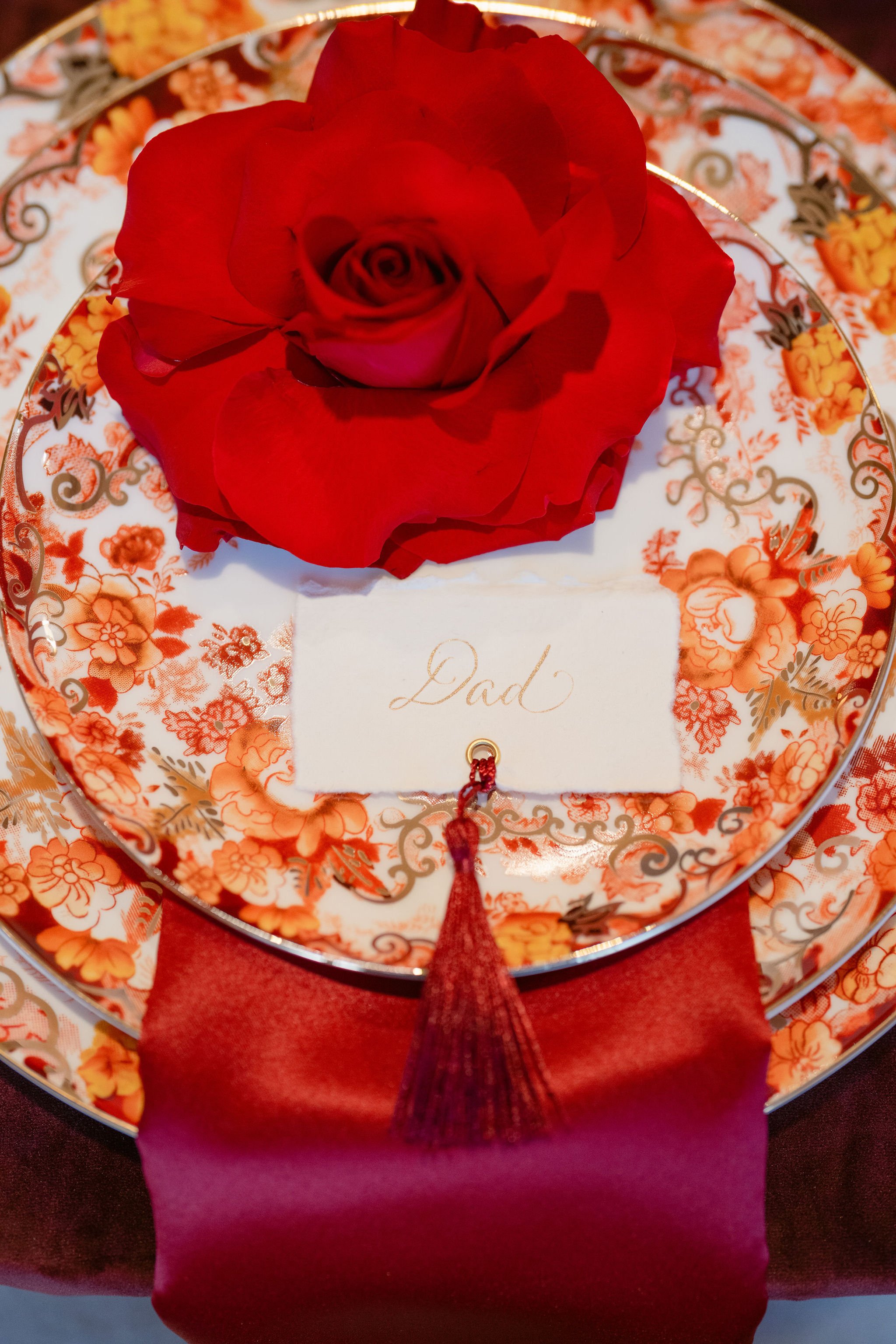 Event Planning Los Angeles for an Engagement Celebration with Elegant Table Settings and Romantic Decor