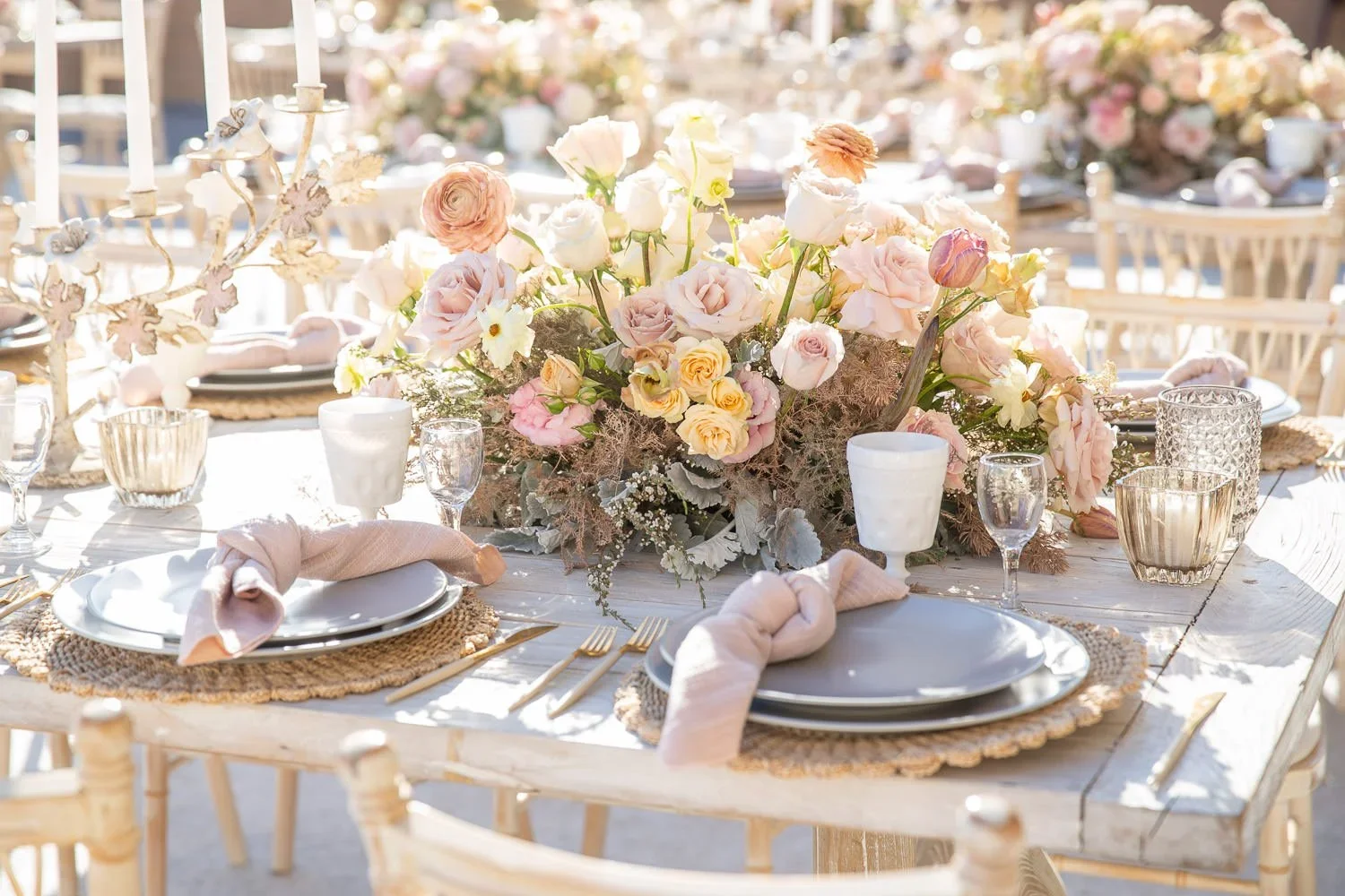 Clour Dancer With Lemon Icing, Peach Dust, and Orchid Tint